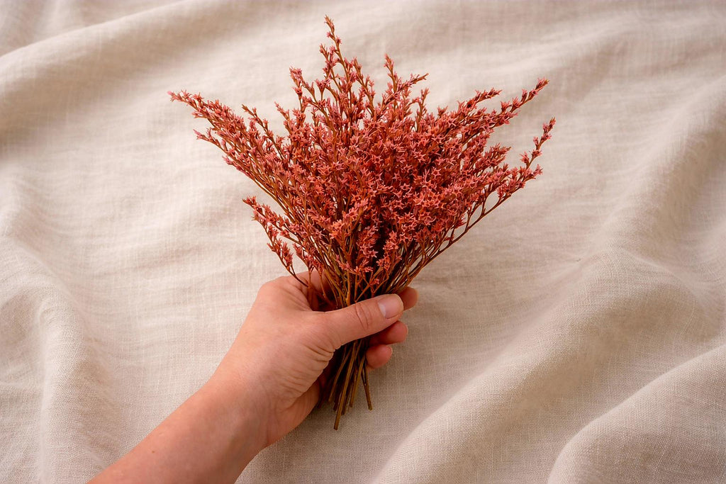 Dried Flowers for Crafts – Stabilized Tatarian Limonium, Decorative Material