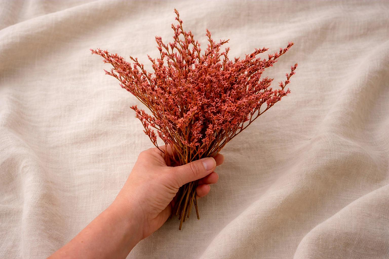 Dried Flowers for Crafts – Stabilized Tatarian Limonium, Decorative Material