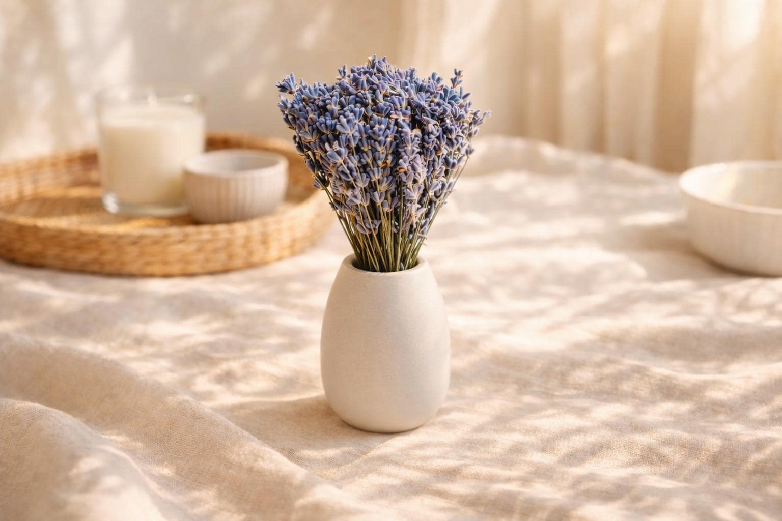 Dried Lavender Bundle 100 Stems – Natural Rustic Farmhouse Boho Decor