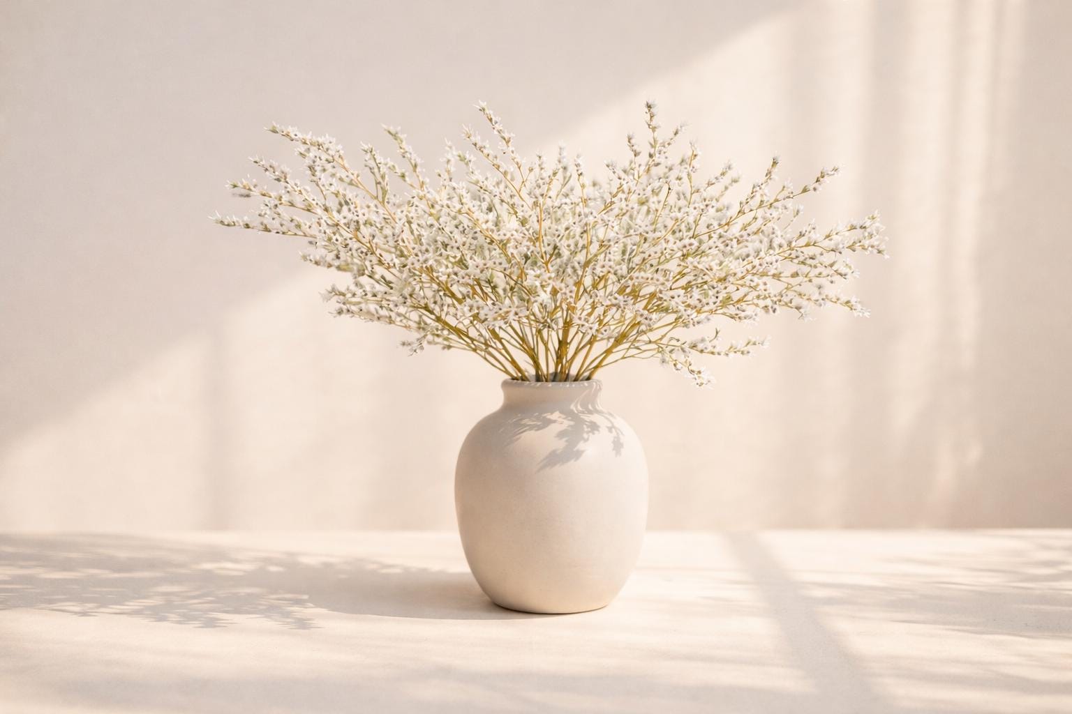 Stabilized Tatar Limonium | Natural Dried Flower 20–25 cm | Fluffy Branches for Bouquets, Home Decor & Candle Making