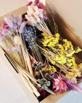 Bright Wildflower Dried Flower Box for Crafts – Colorful DIY Floral Kit for Resin Art, Candles & Decor