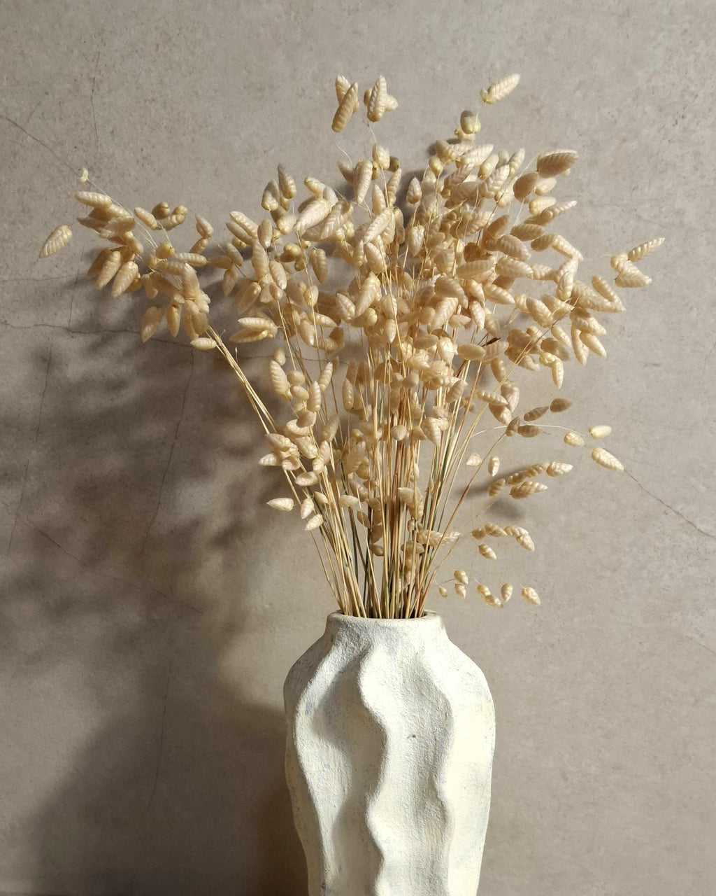 Dried Briza Bouquet | Stabilized Dried Flowers | Neutral Botanical Decor | Minimalist Scandi Bouquet | Natural Vase Arrangement