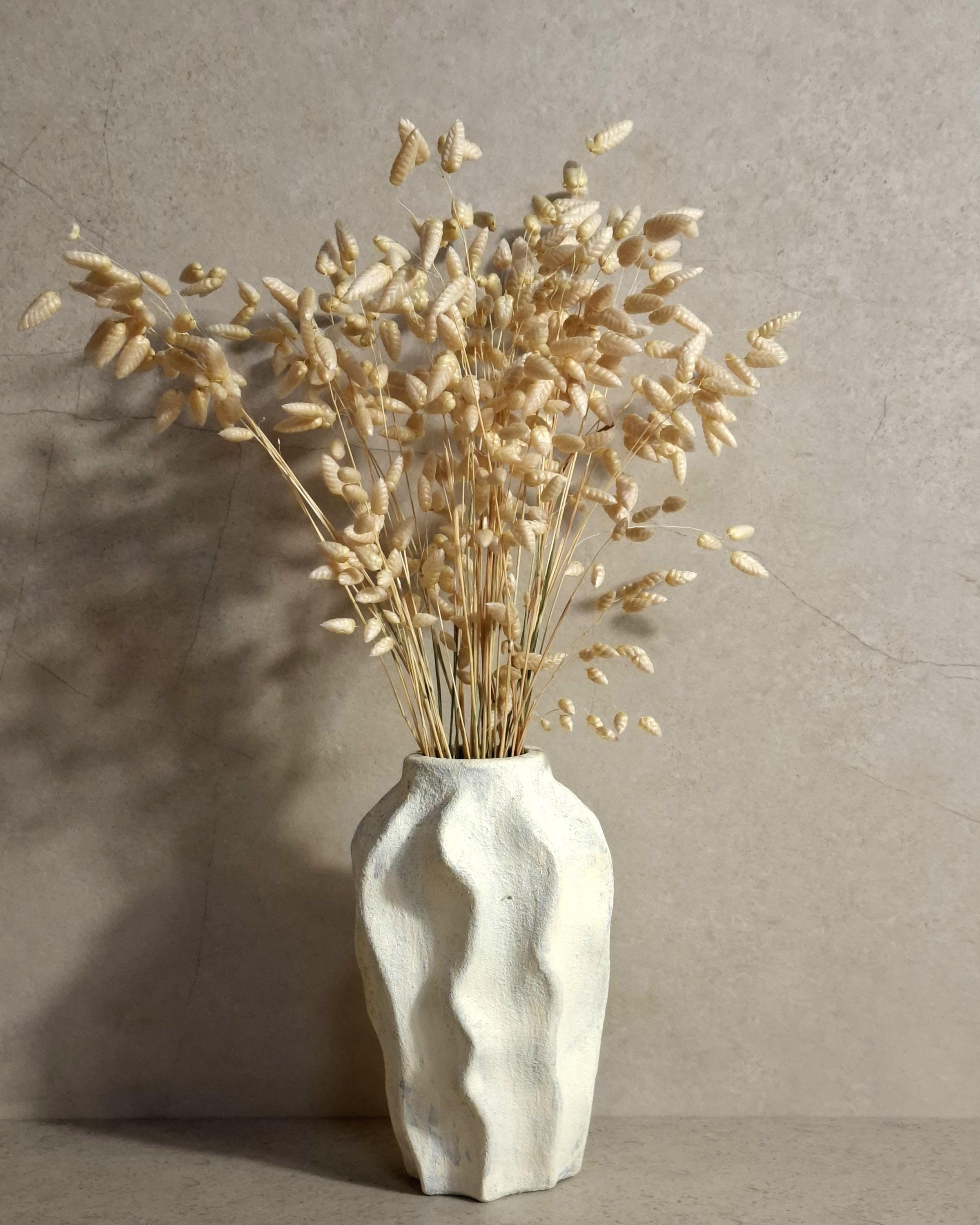 Dried Briza Bouquet | Stabilized Dried Flowers | Neutral Botanical Decor | Minimalist Scandi Bouquet | Natural Vase Arrangement
