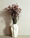 Dried Ammobium Bouquet | Preserved Flowers | Dusty Rose Floral Decor | Minimalist Home Decor | Wedding Flowers | Natural Bouquet