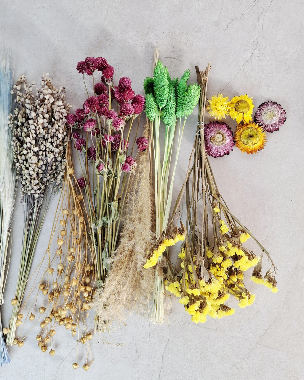 Dried Flower Box, DIY Dried Flower Box, Floral Craft Kit, Florist Supplies, Dried Flower Mix, Dried Flowers for Crafts