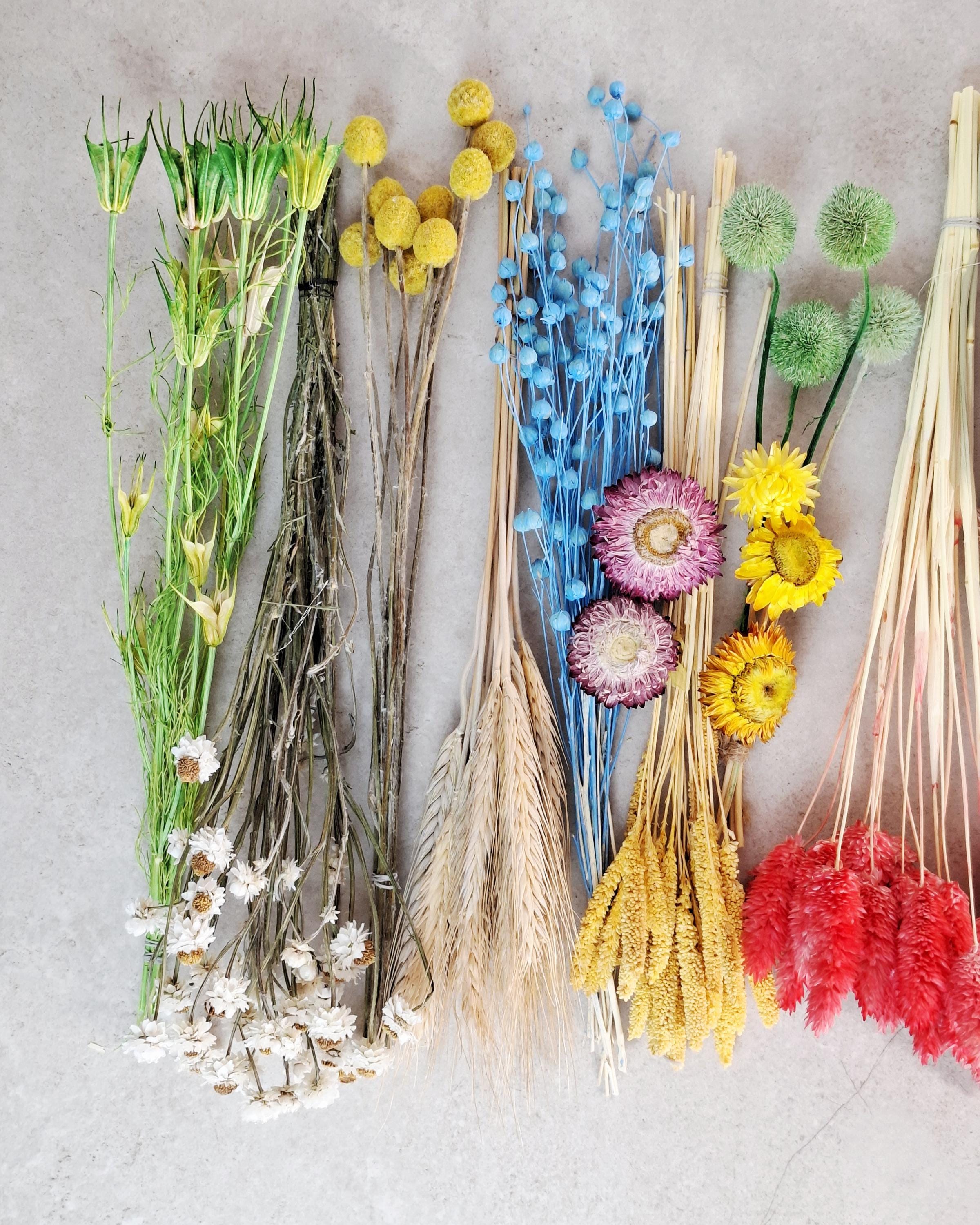Dried Flower Box, DIY Dried Flower Box, Floral Craft Kit, Dried Flower Mix, Florist Supplies, Dried Flowers for Crafts