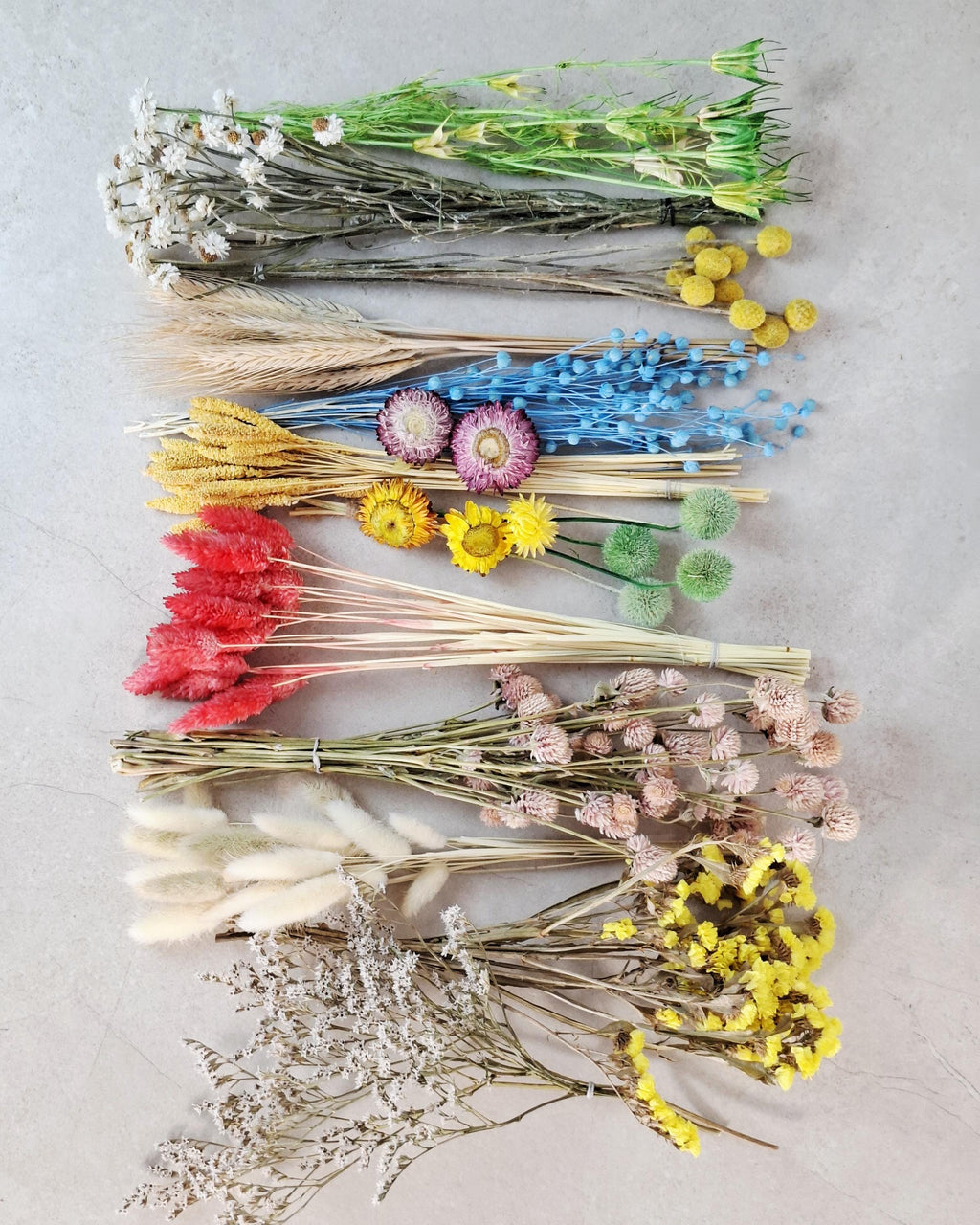 Dried Flower Box, DIY Dried Flower Box, Floral Craft Kit, Dried Flower Mix, Florist Supplies, Dried Flowers for Crafts
