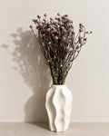 Dusty Lavender Ammobium Bouquet, Stabilized Dried Flowers, Minimalist Vase Decor, Neutral Home Decor, Office Decor, Wedding Decor