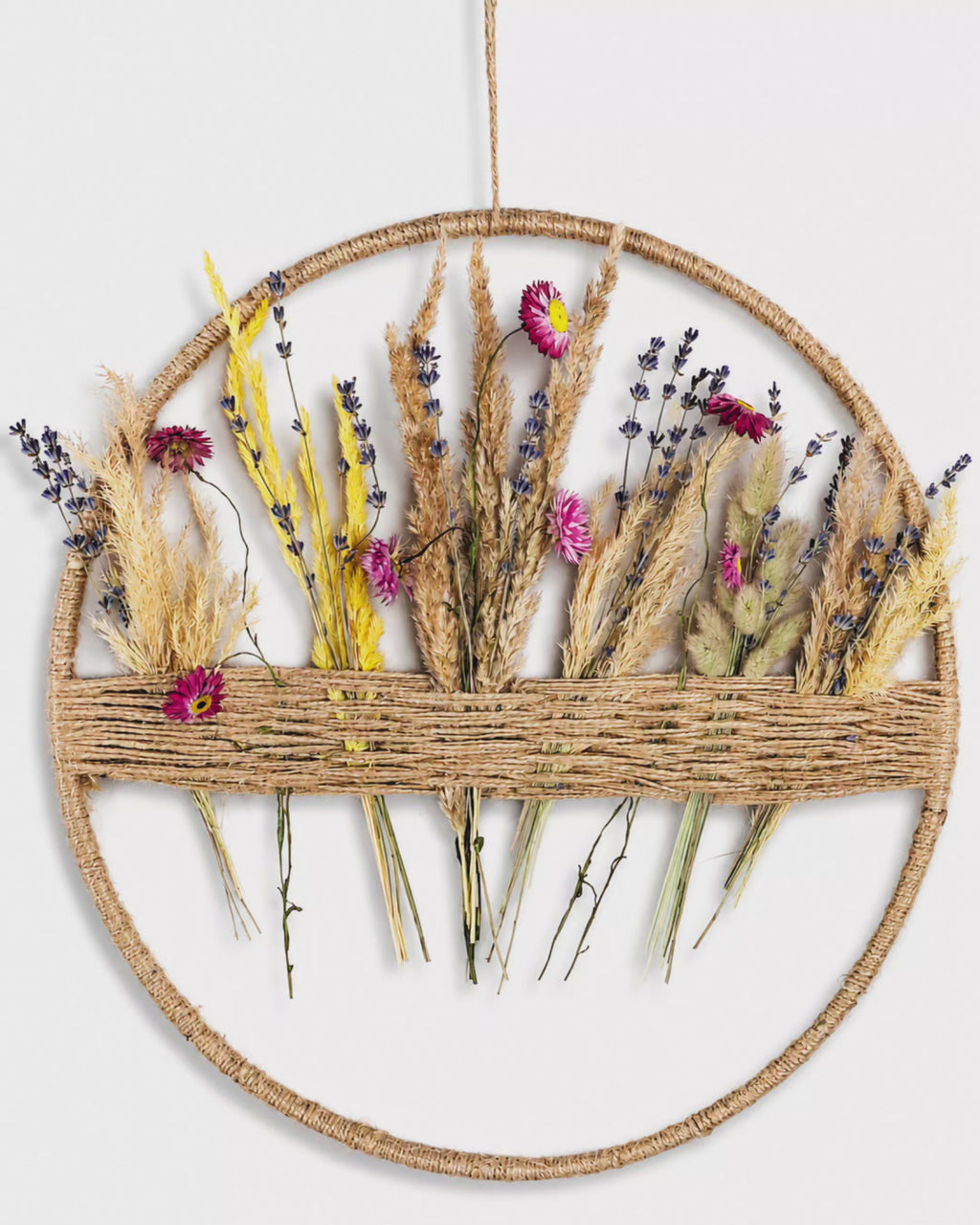 Lavender Botanical Hoop