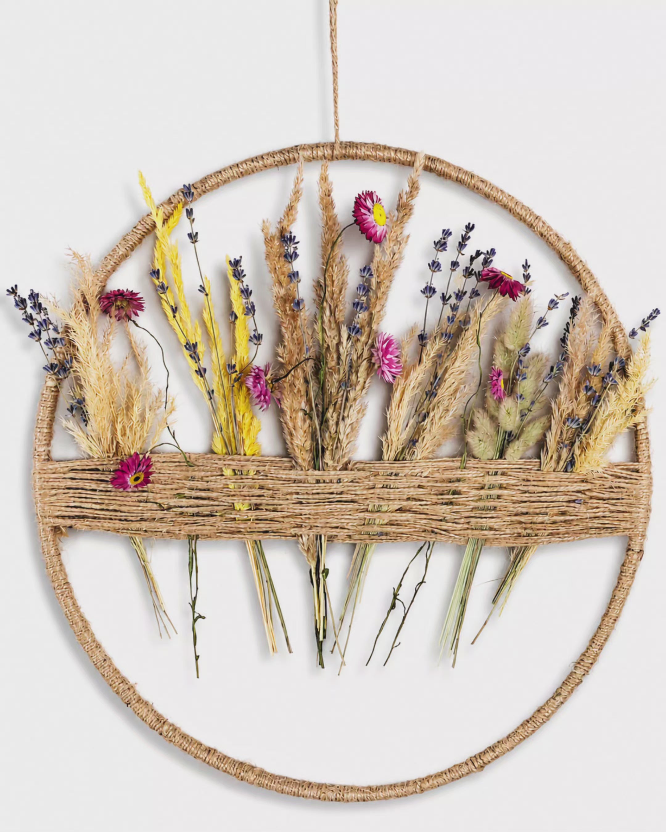 Lavender Botanical Hoop