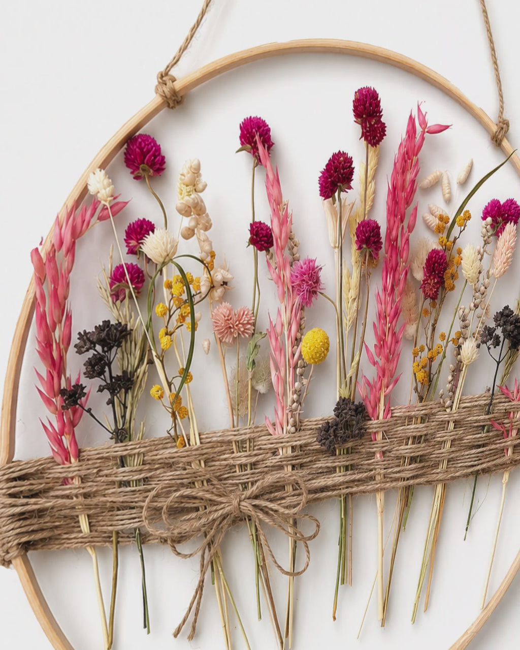 Handmade Botanical Wall Hanging