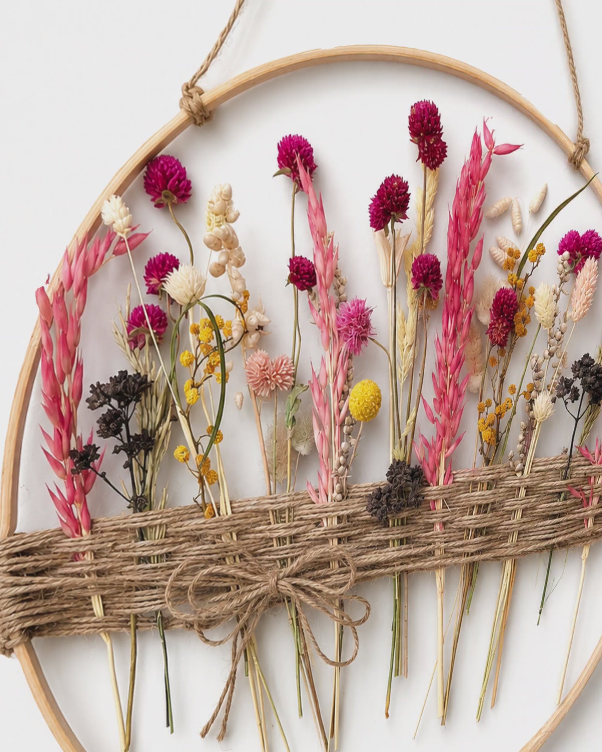 Handmade Botanical Wall Hanging