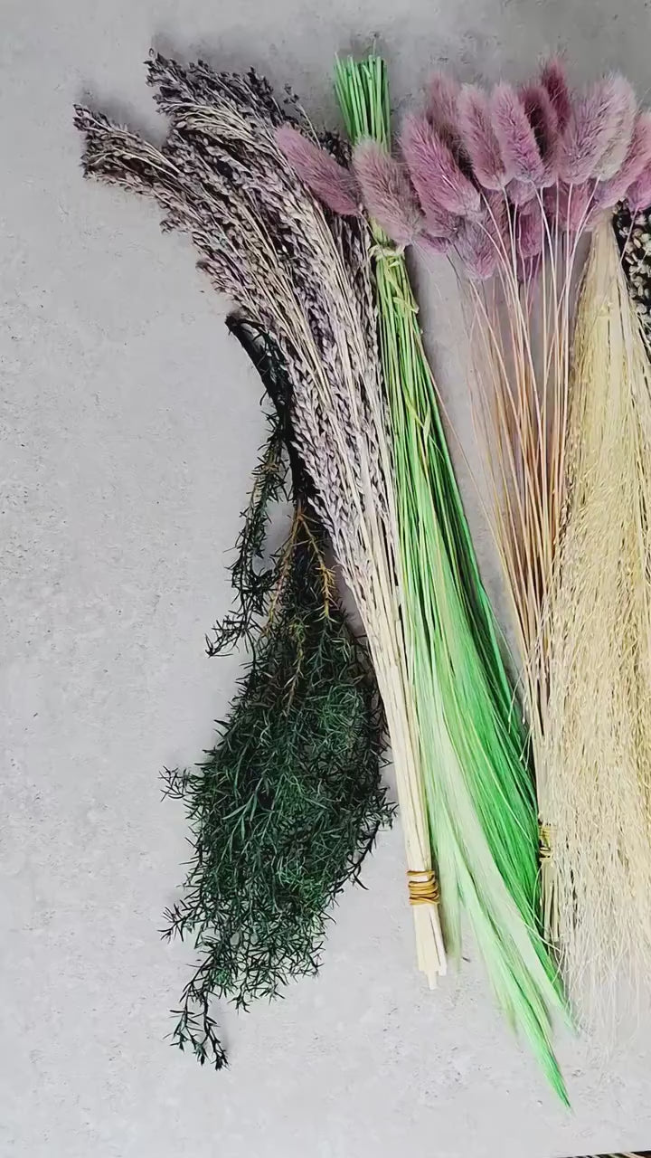Rainbow Dried Flower Box for Crafts – DIY Dried Flower Box, Floral Craft Kit, Florist Supplies & Botanical Decor