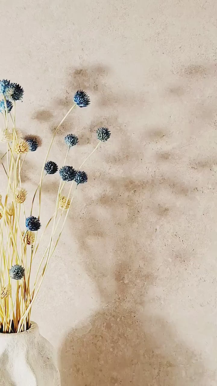 Blue Dried Flower Stems | Preserved Floral Stems | Florist Supplies | Dried Flowers for Crafts