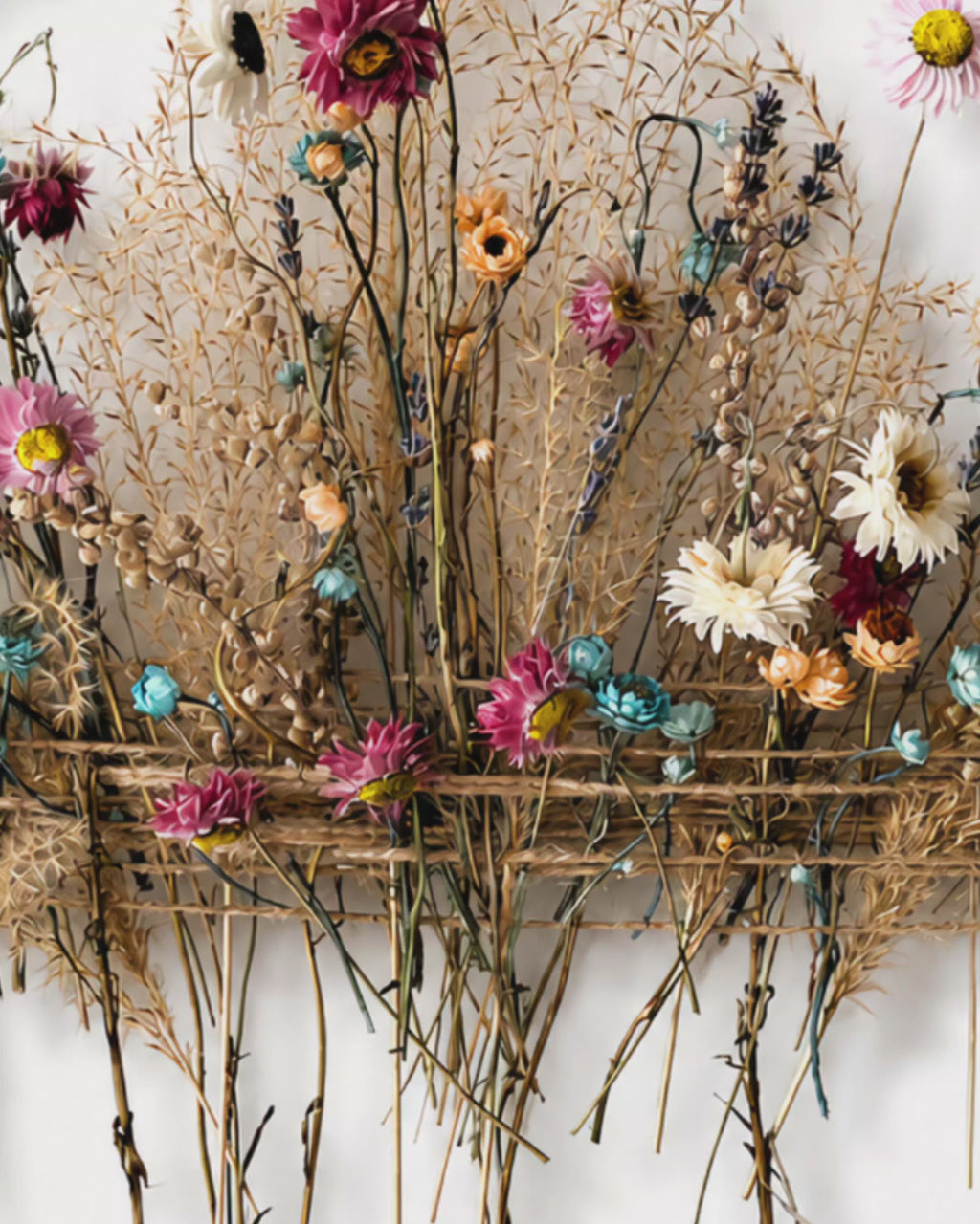 Dried Flower Wall Art