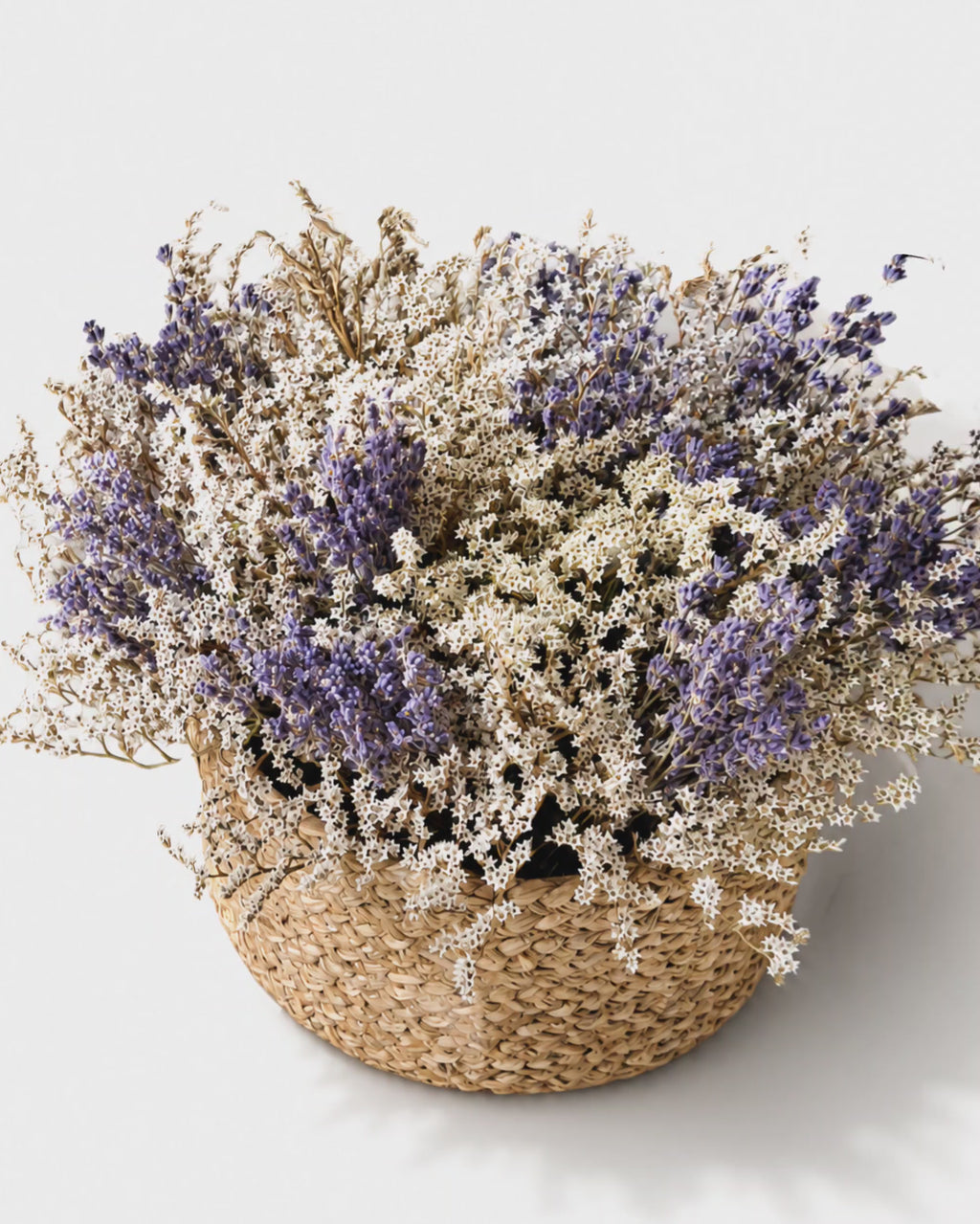 Lavender Dried Flower Basket