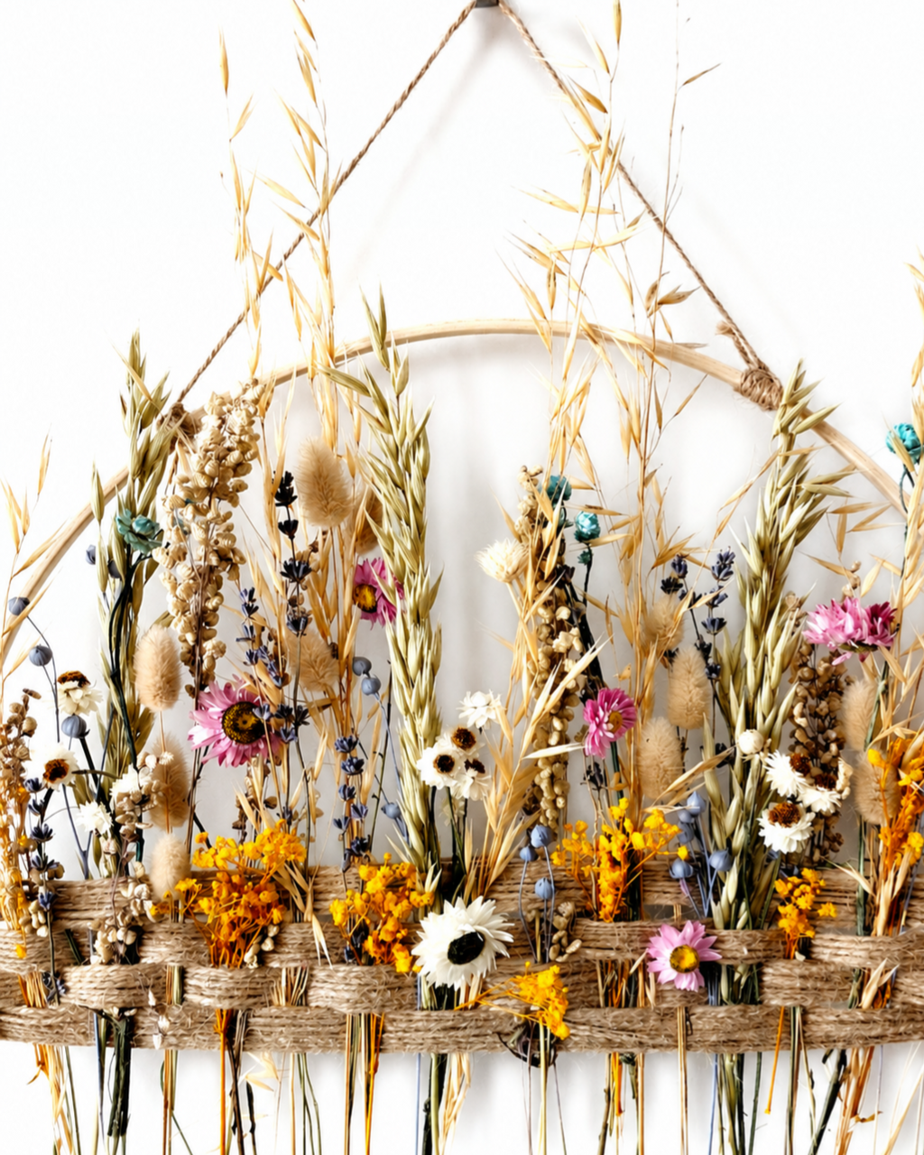 Dried Flower Wall Decor