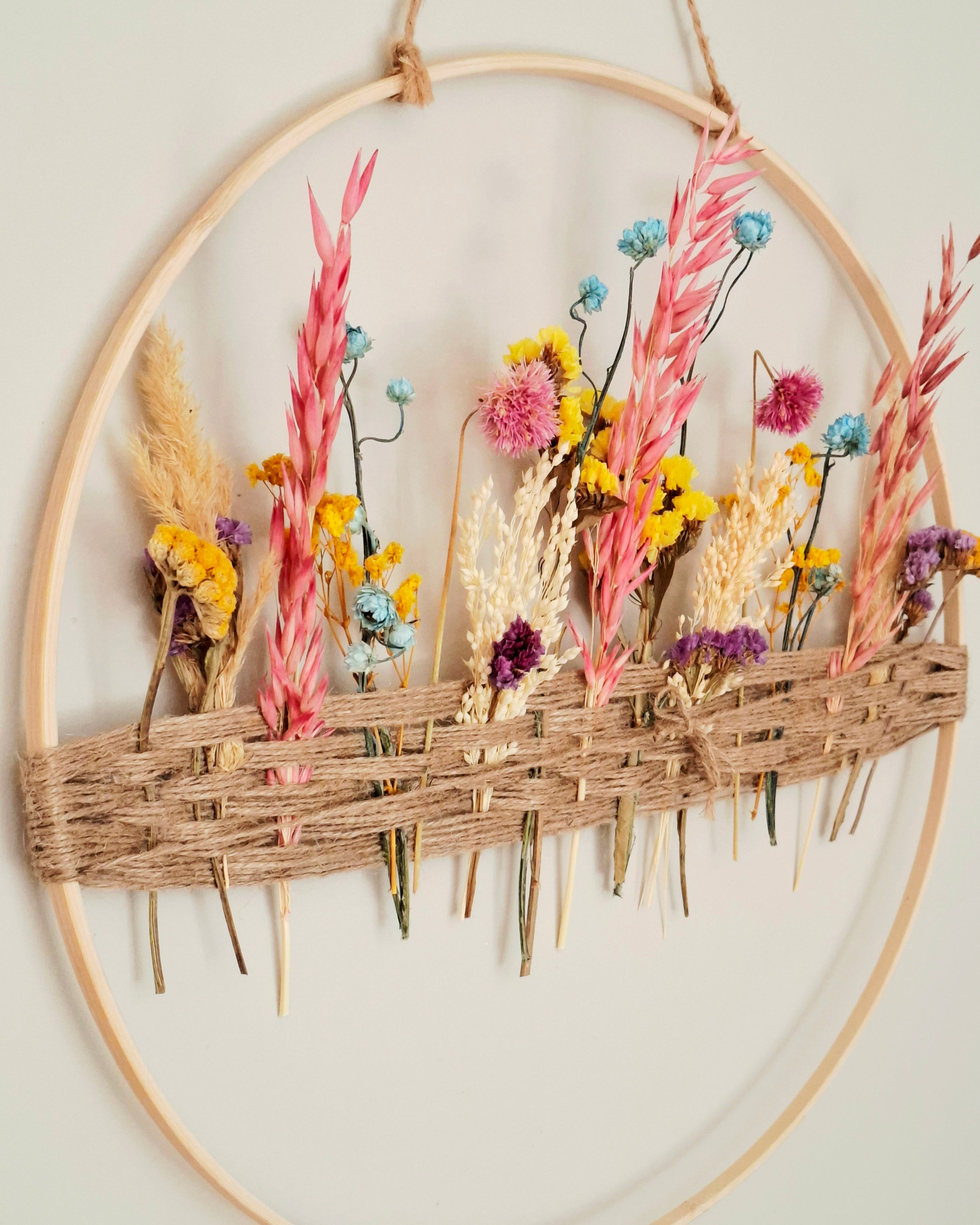 Dried Flower Wall Decor