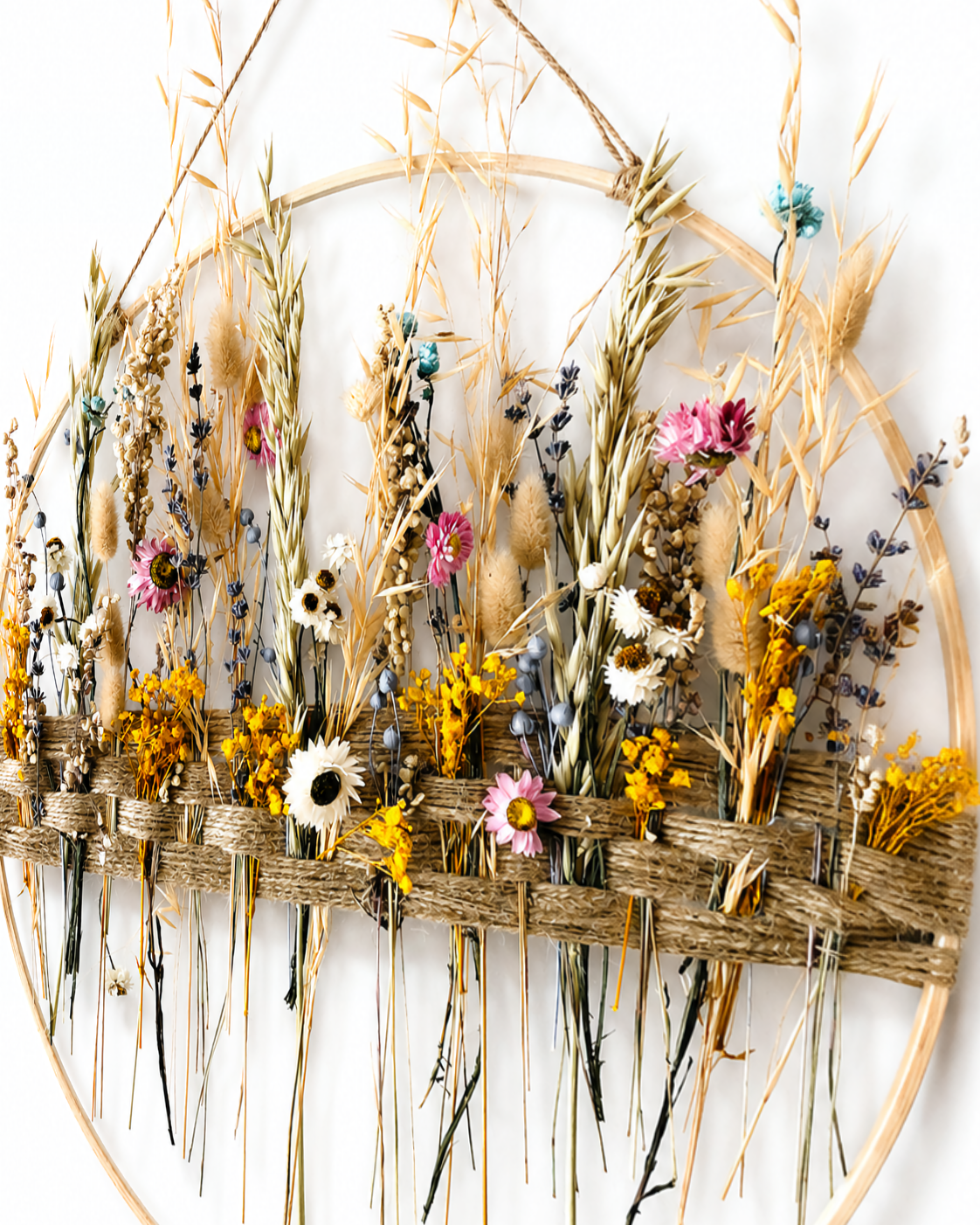 Dried Flower Wall Decor