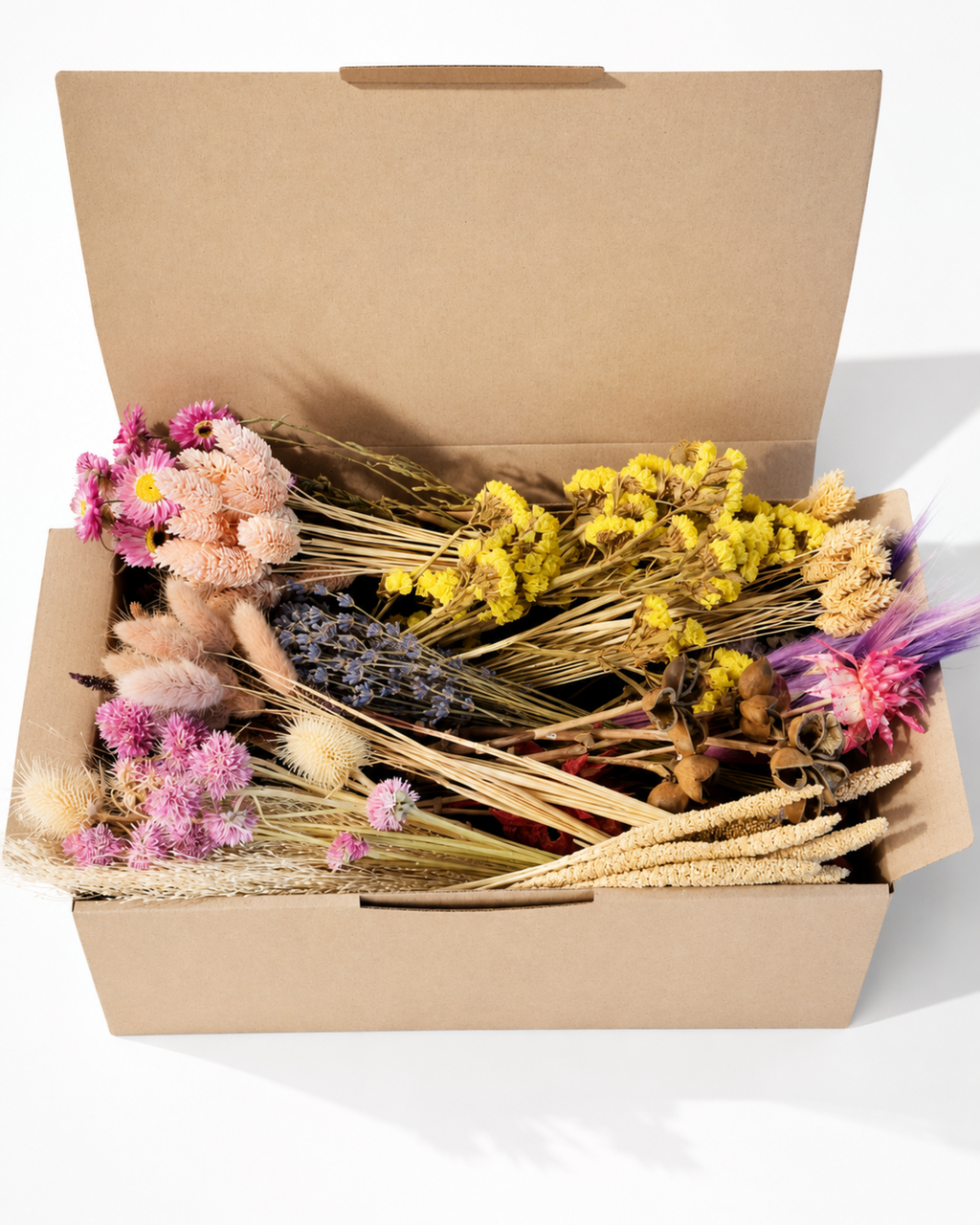 Wildflower Dried Flower Box for Crafts