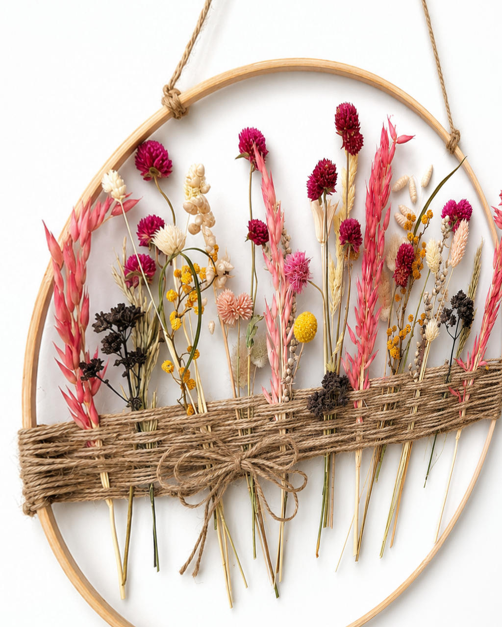 Handmade Botanical Wall Hanging