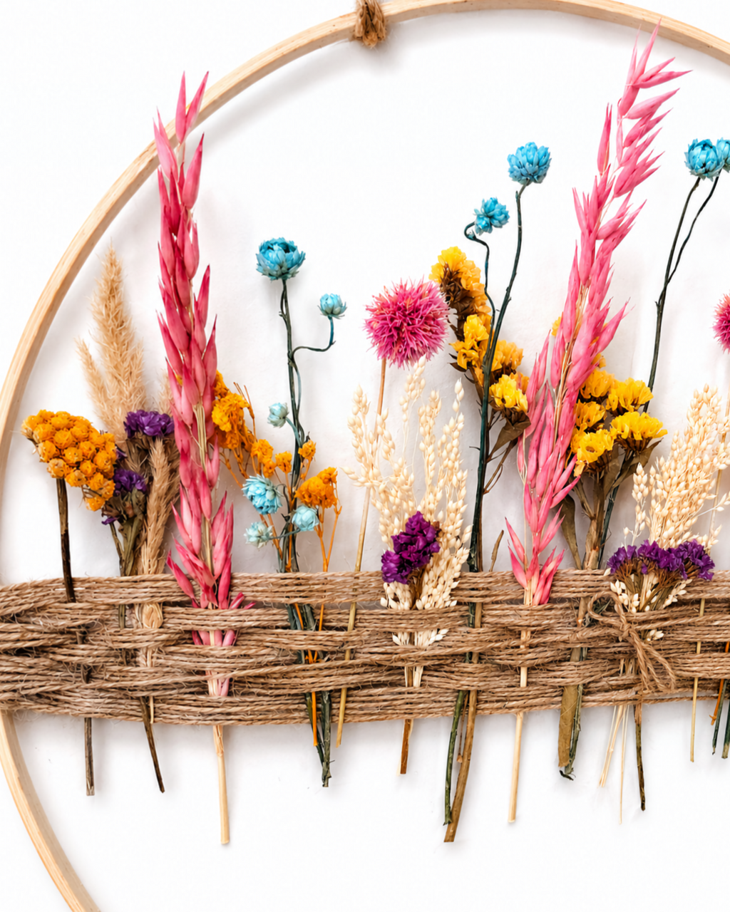 Dried Flower Wall Decor
