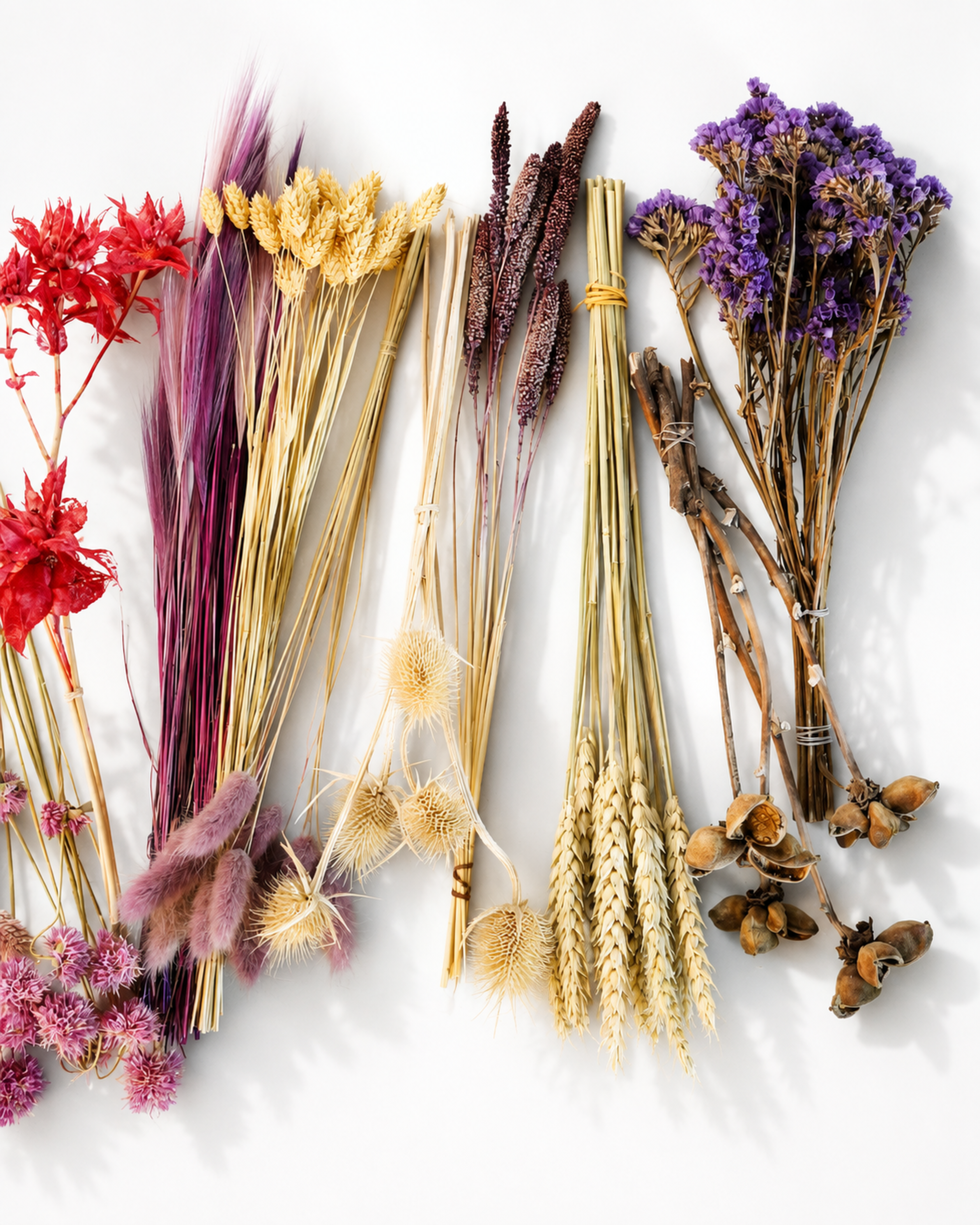 Wildflower Dried Flower Box for Crafts