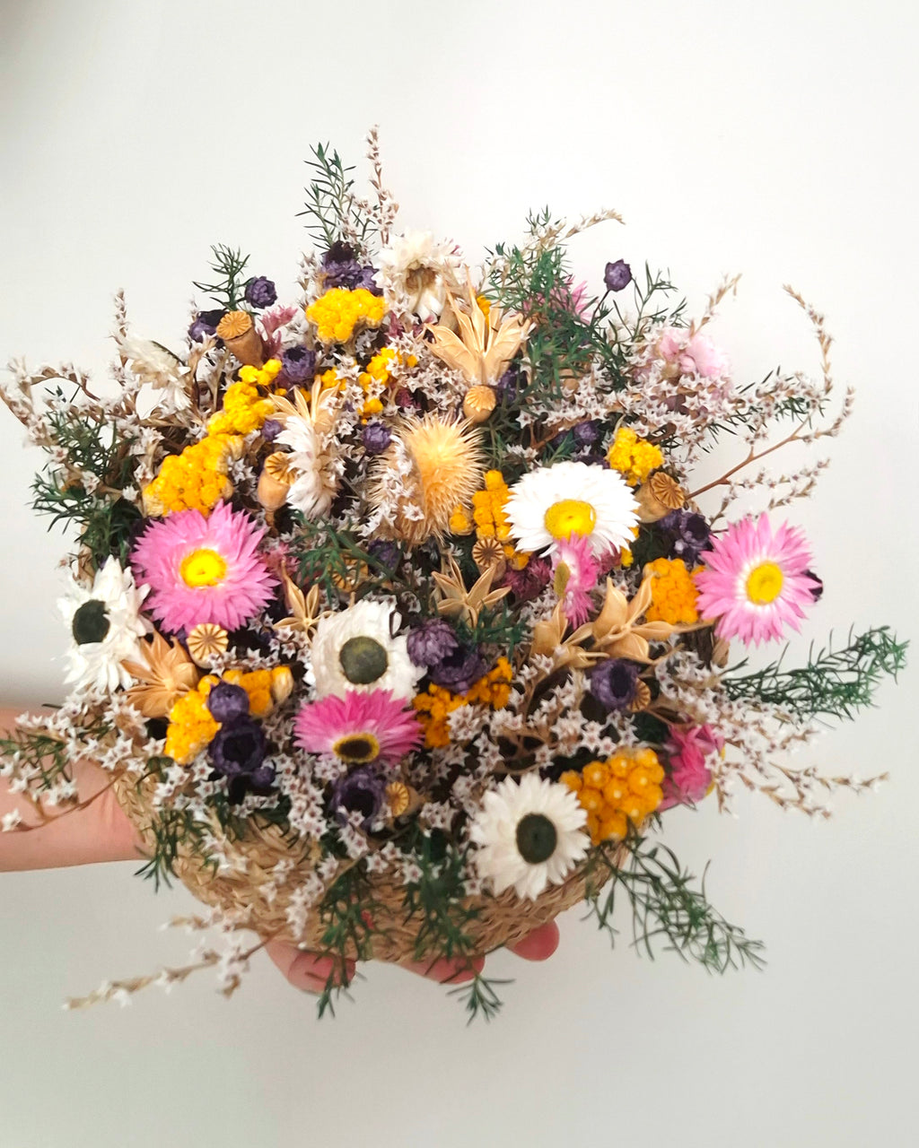 Wildflower Basket Decor