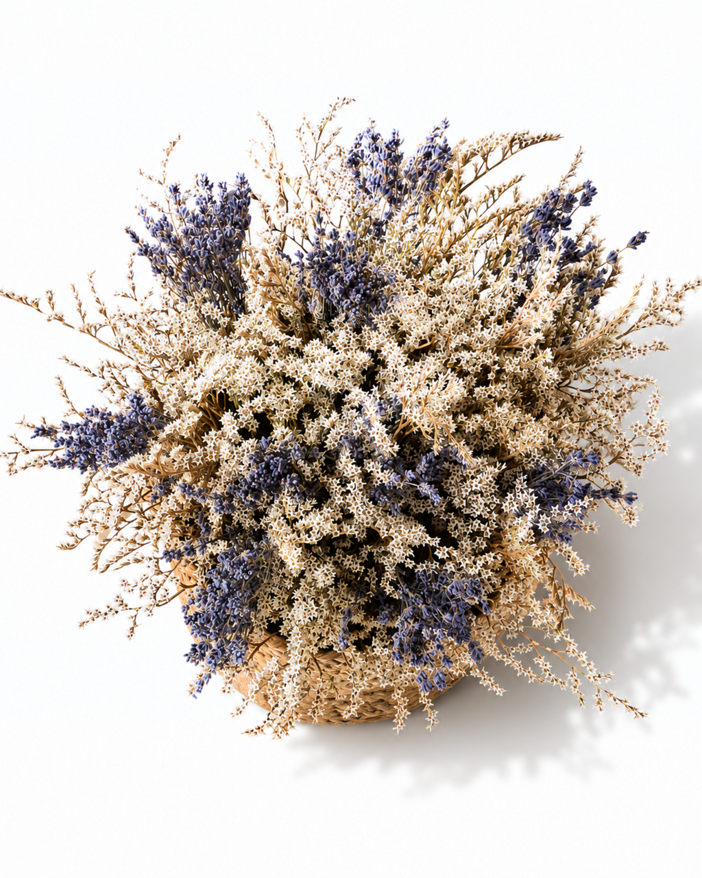 Lavender Dried Flower Basket