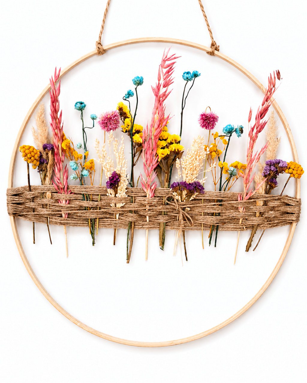 Dried Flower Wall Decor