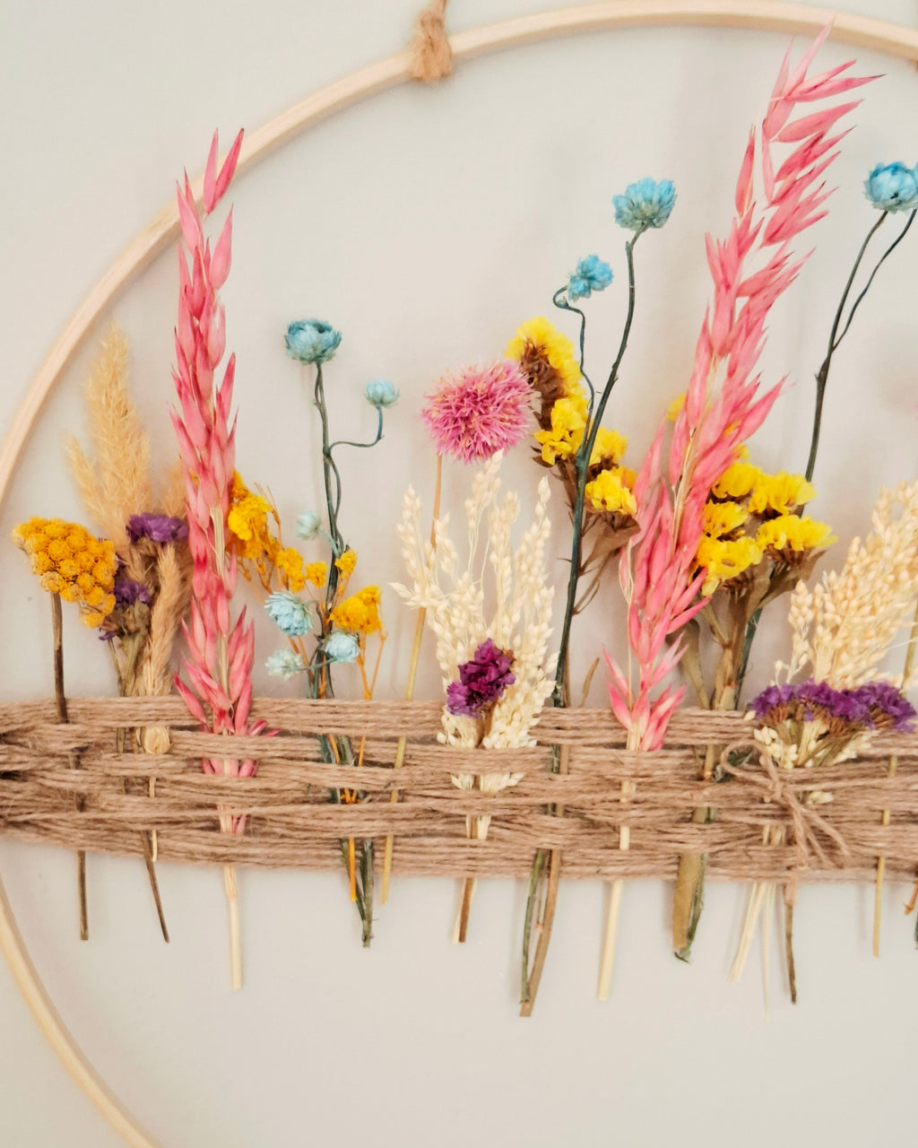 Dried Flower Wall Decor