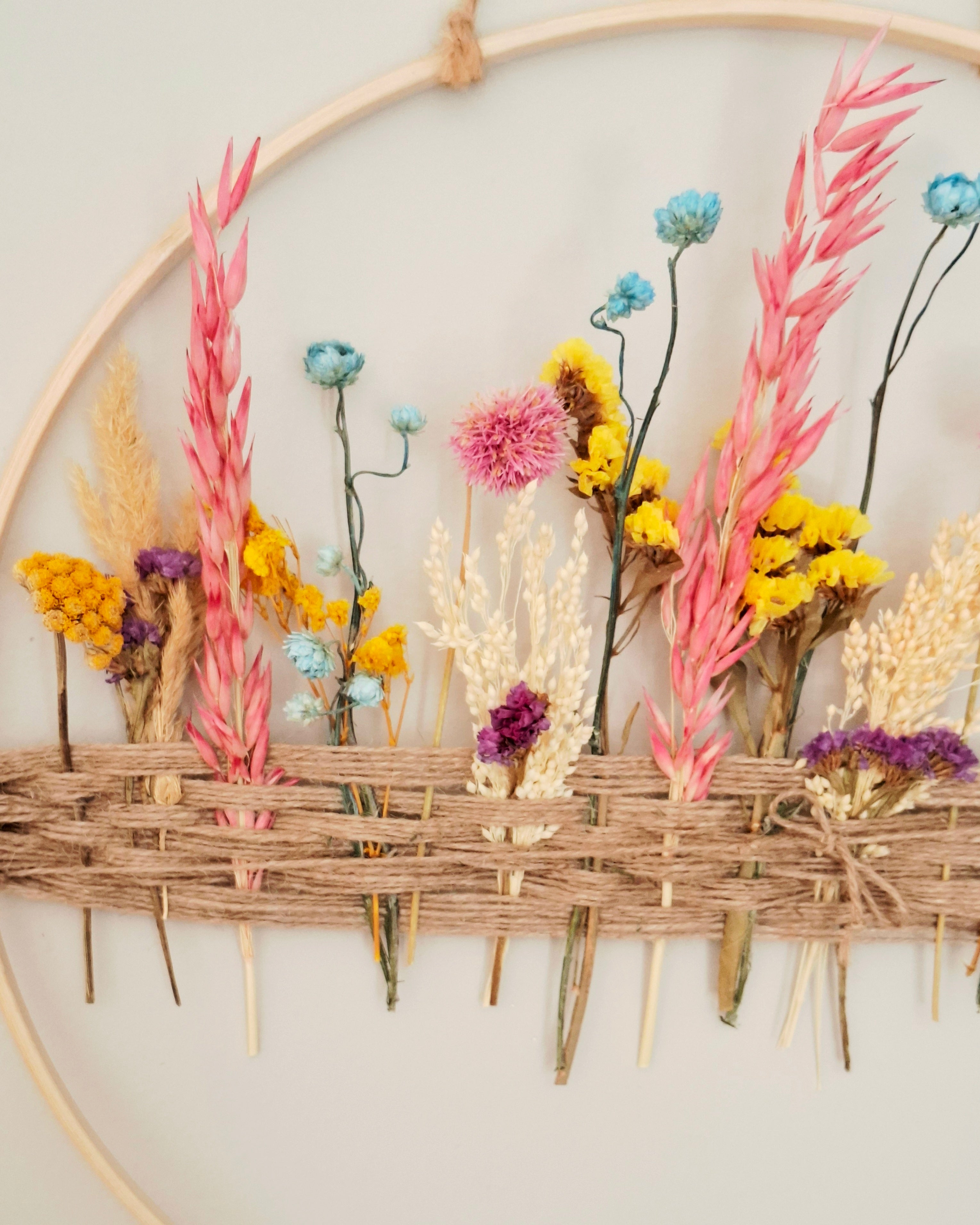 Dried Flower Wall Decor