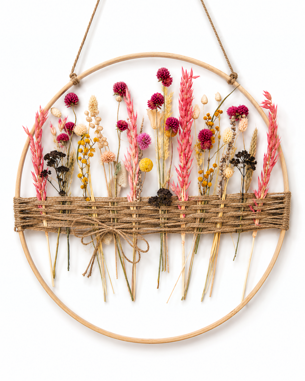 Handmade Botanical Wall Hanging