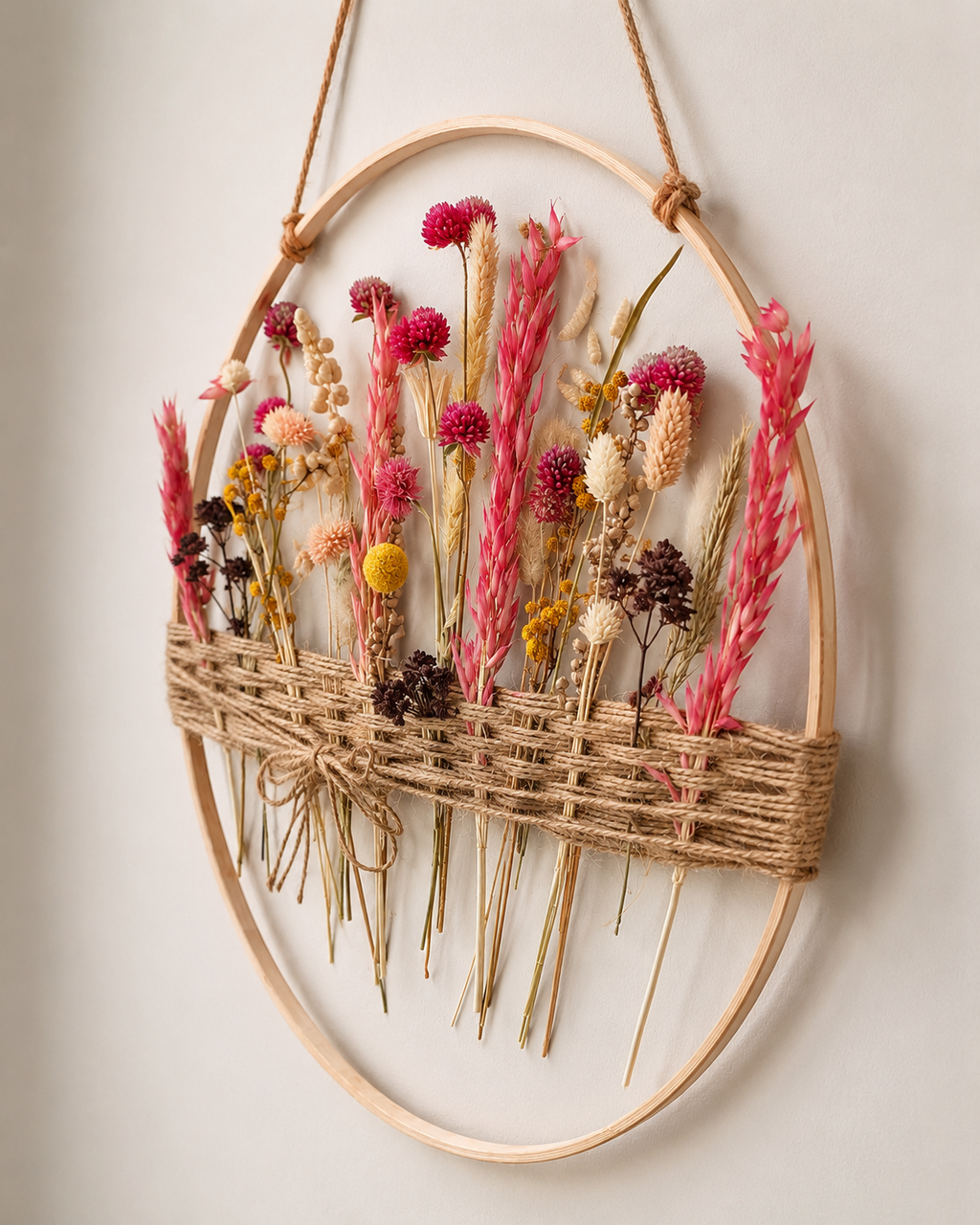 Handmade Botanical Wall Hanging