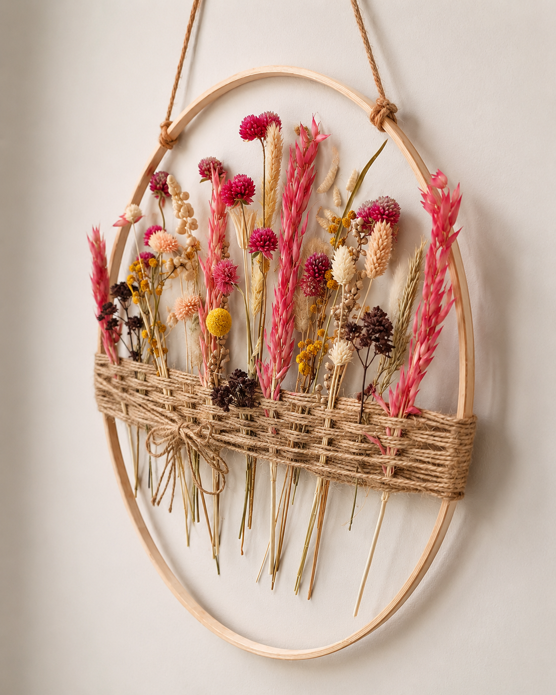 Handmade Botanical Wall Hanging