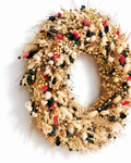 Handmade Natural Dried Flower Wreath - 40cm Vibrant Harvest Wall & Front Door Decor
