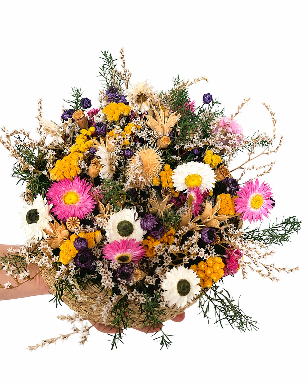Wildflower Basket Decor