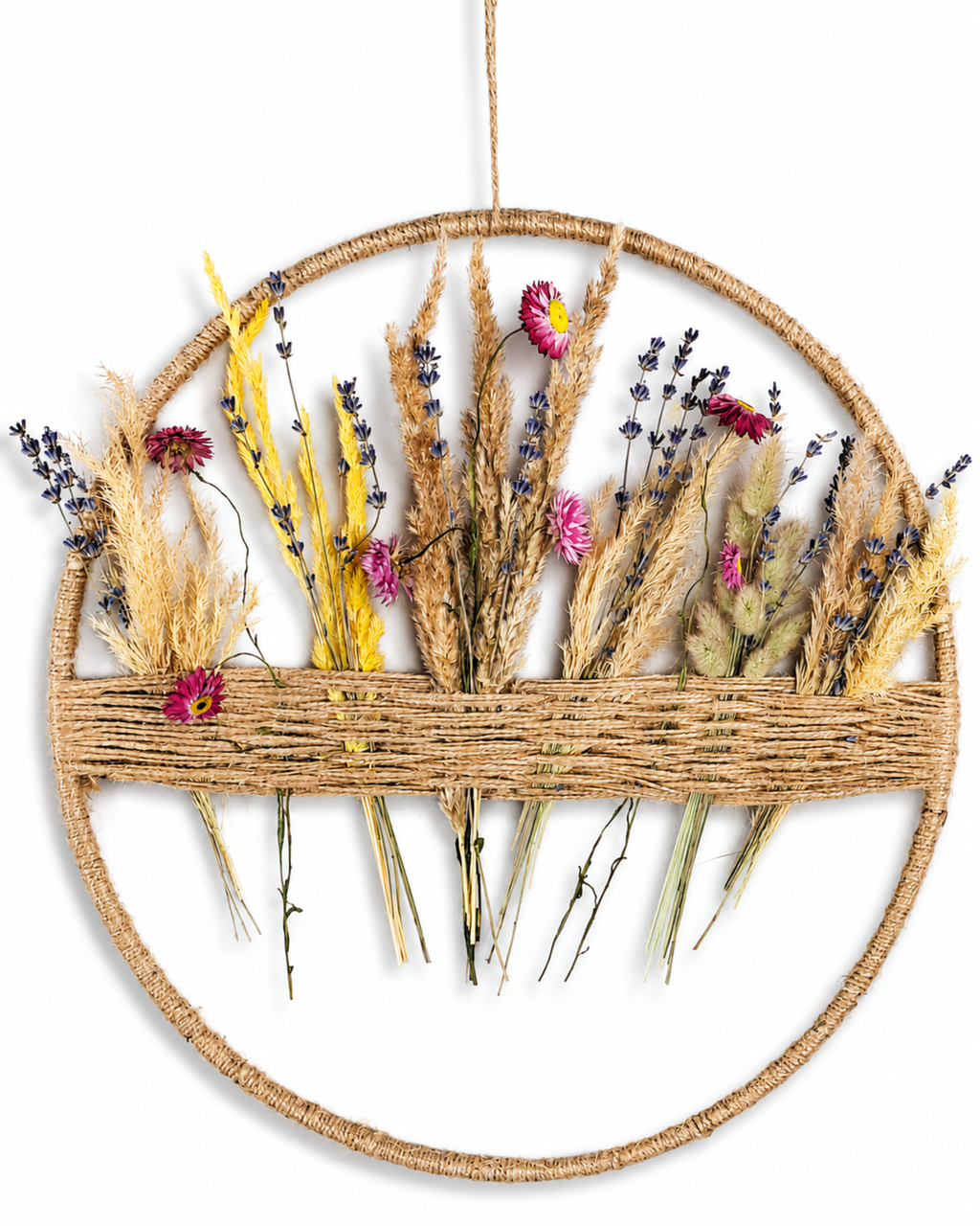 Lavender Botanical Hoop