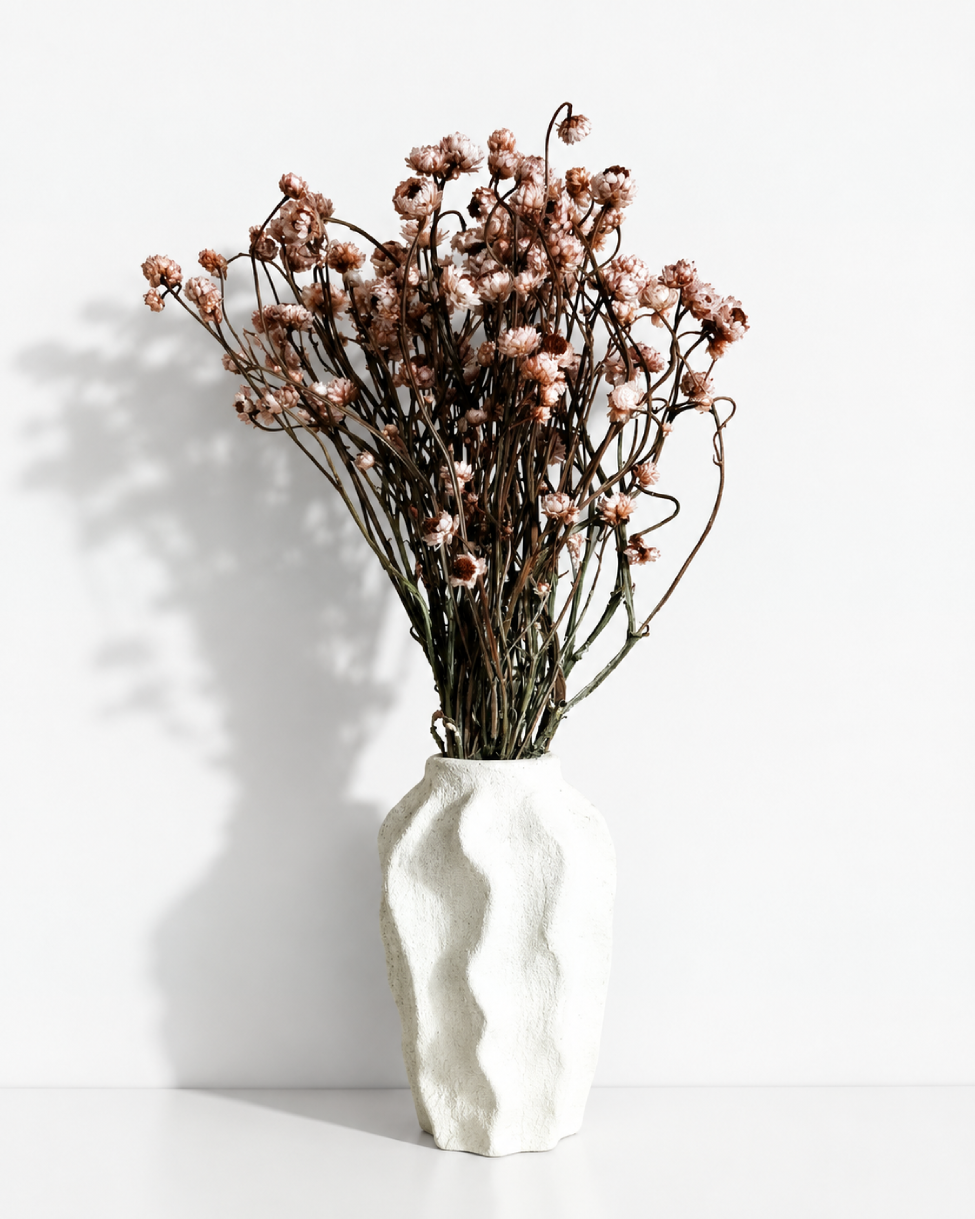 Dusty Rose Dried Flower Bouquet