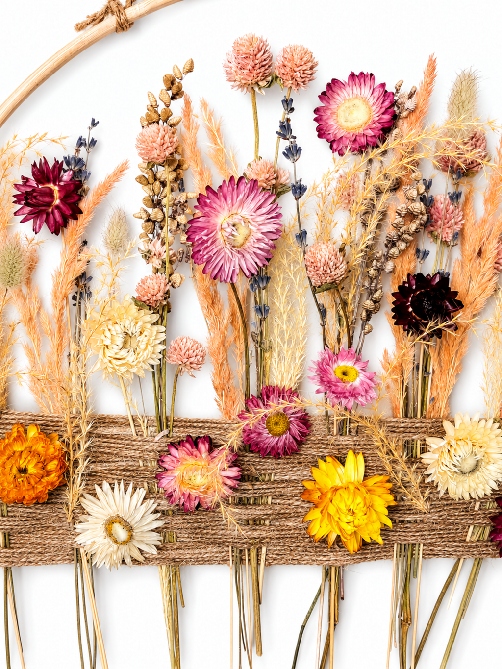 Dried Flower Wall Hanging