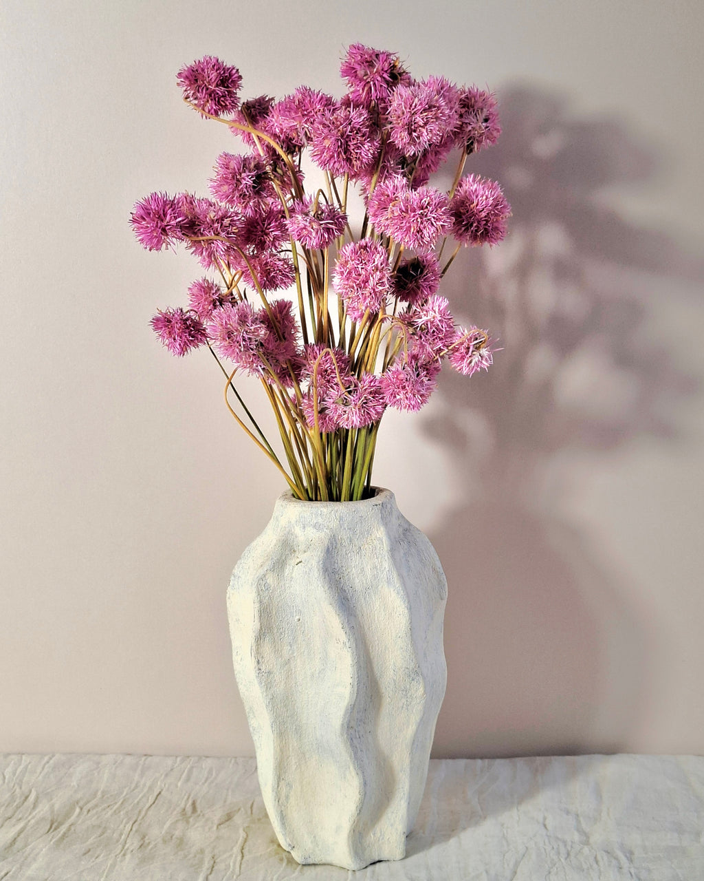 Pink Gomphrena Dried Flower Bouquet