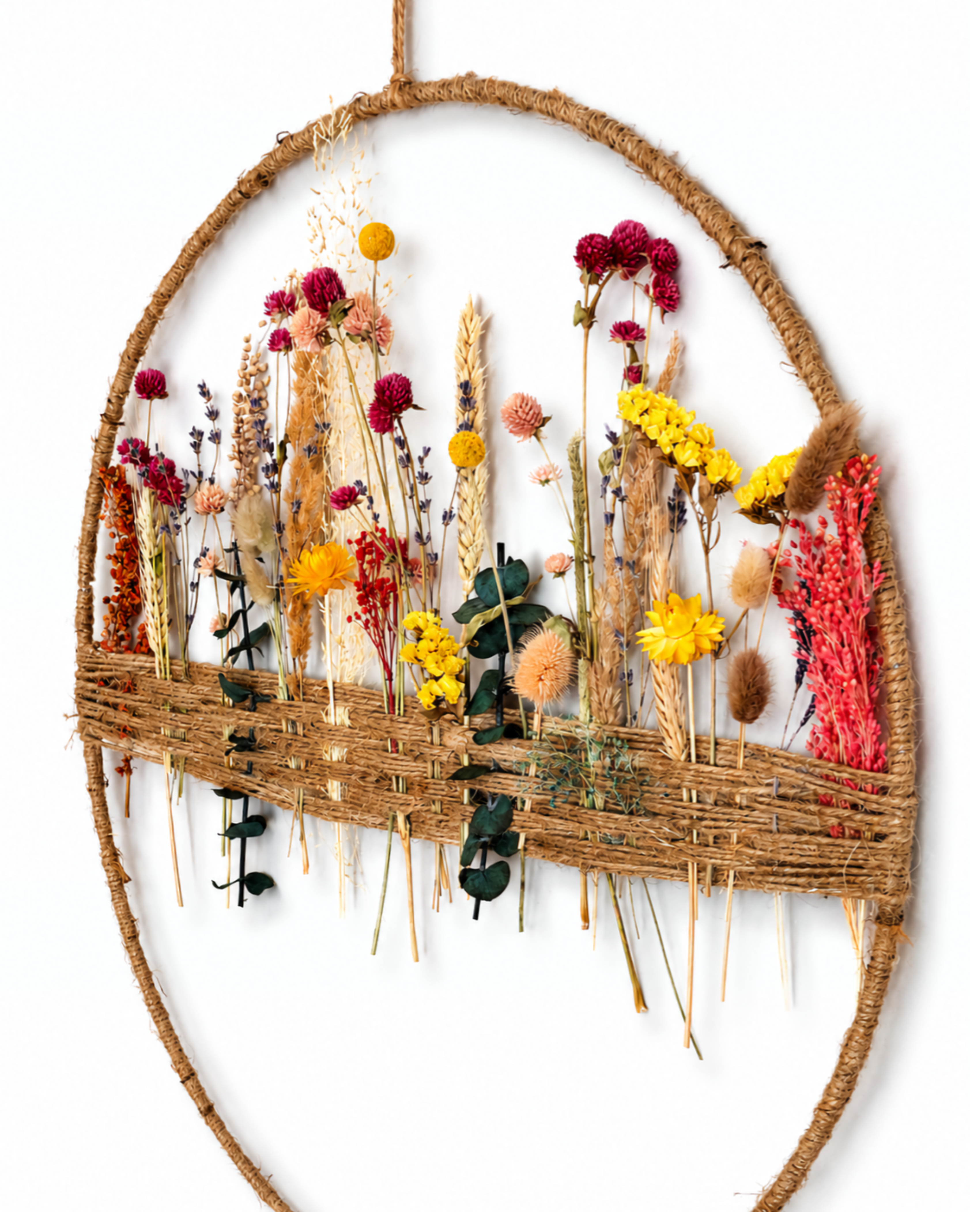 Dried Flower Wall Decor