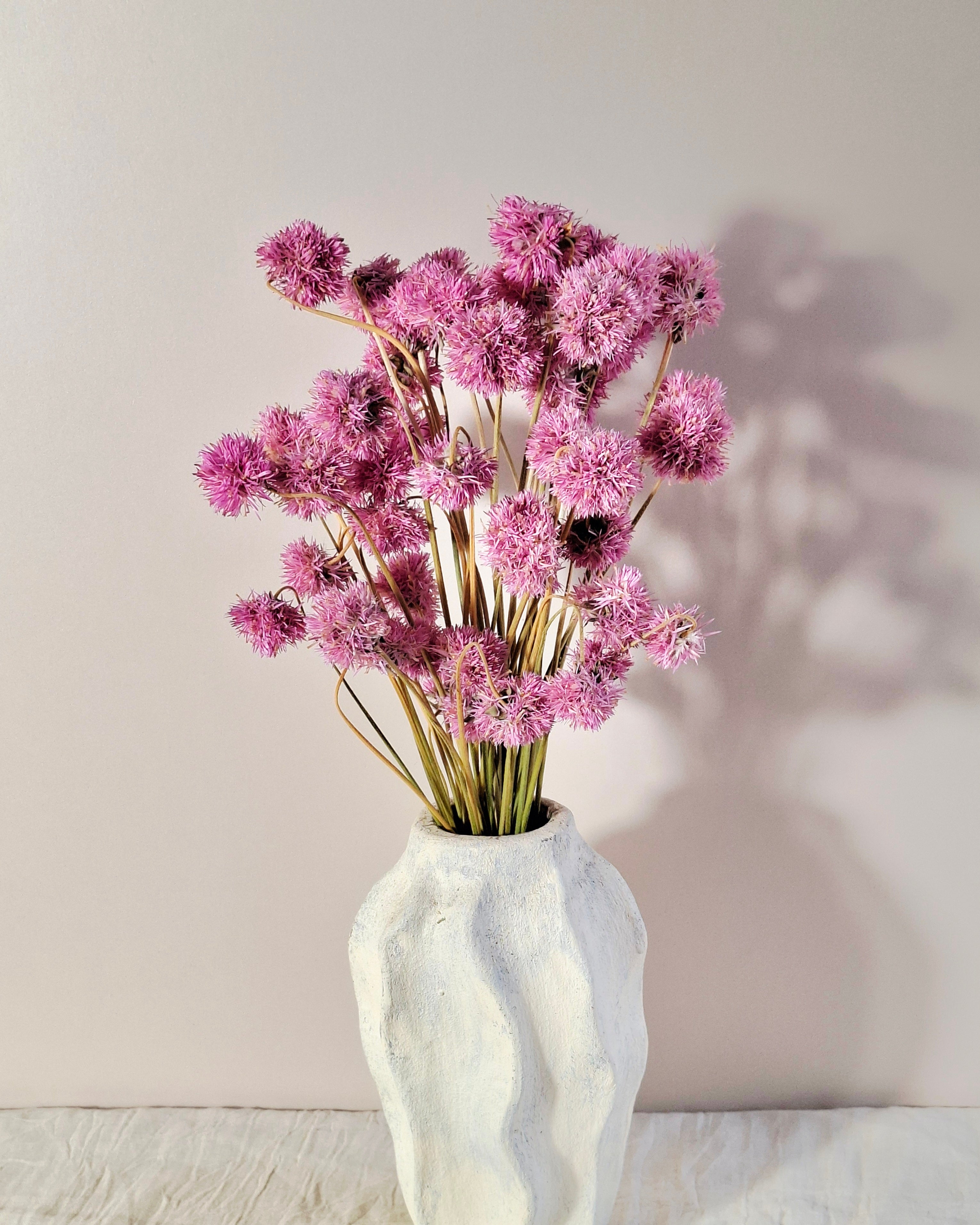Pink Gomphrena Dried Flower Bouquet