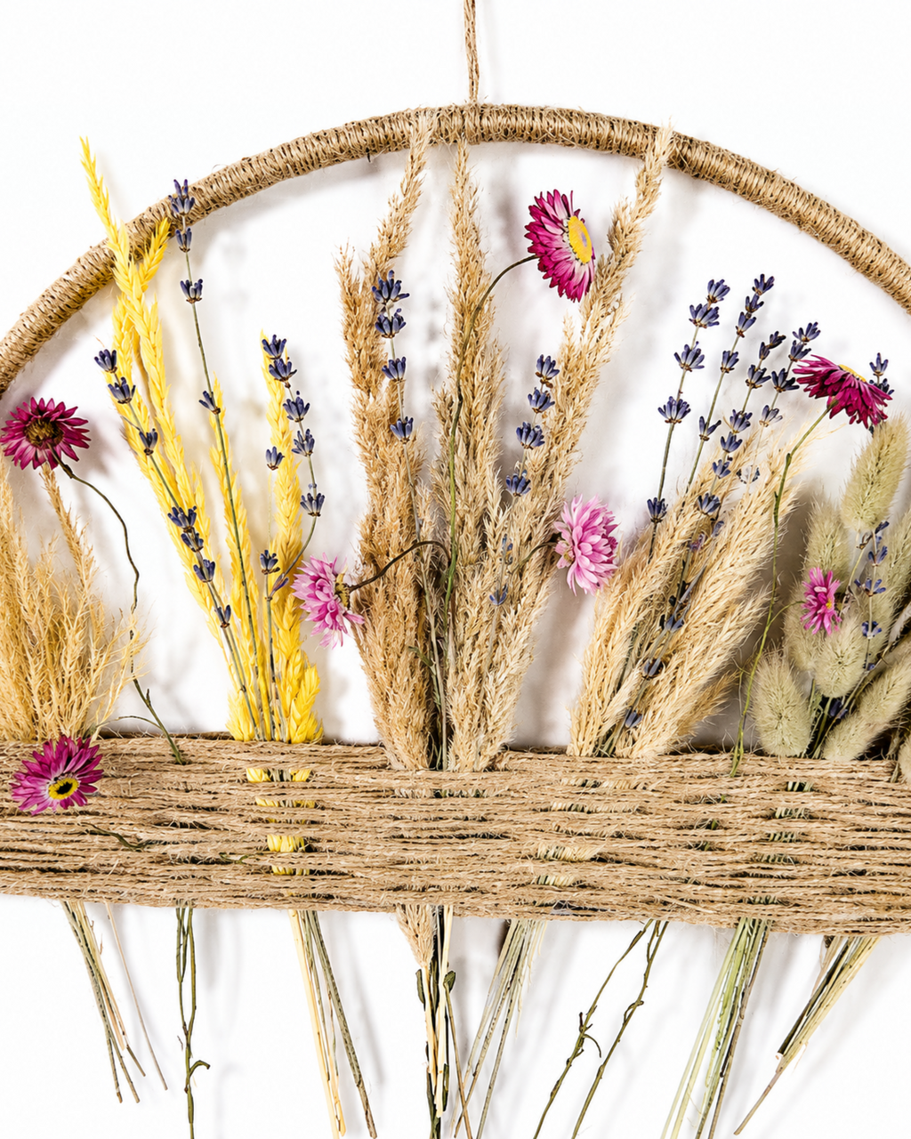 Lavender Botanical Hoop