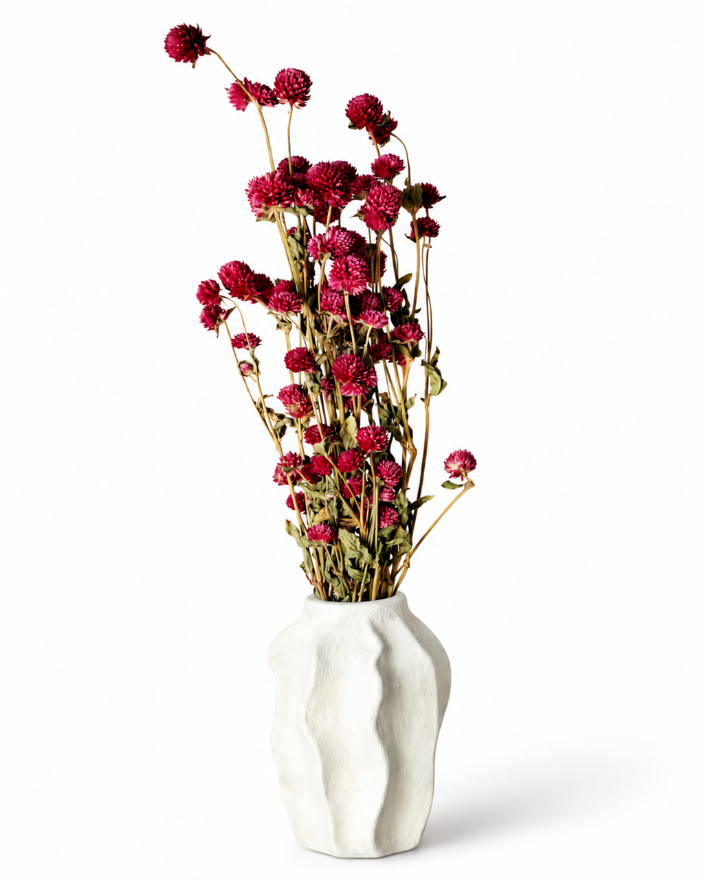 Bright Pink Gomphrena Bouquet