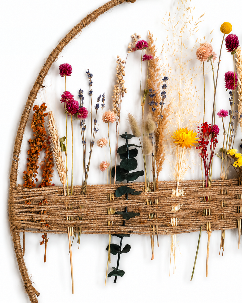 Dried Flower Wall Decor