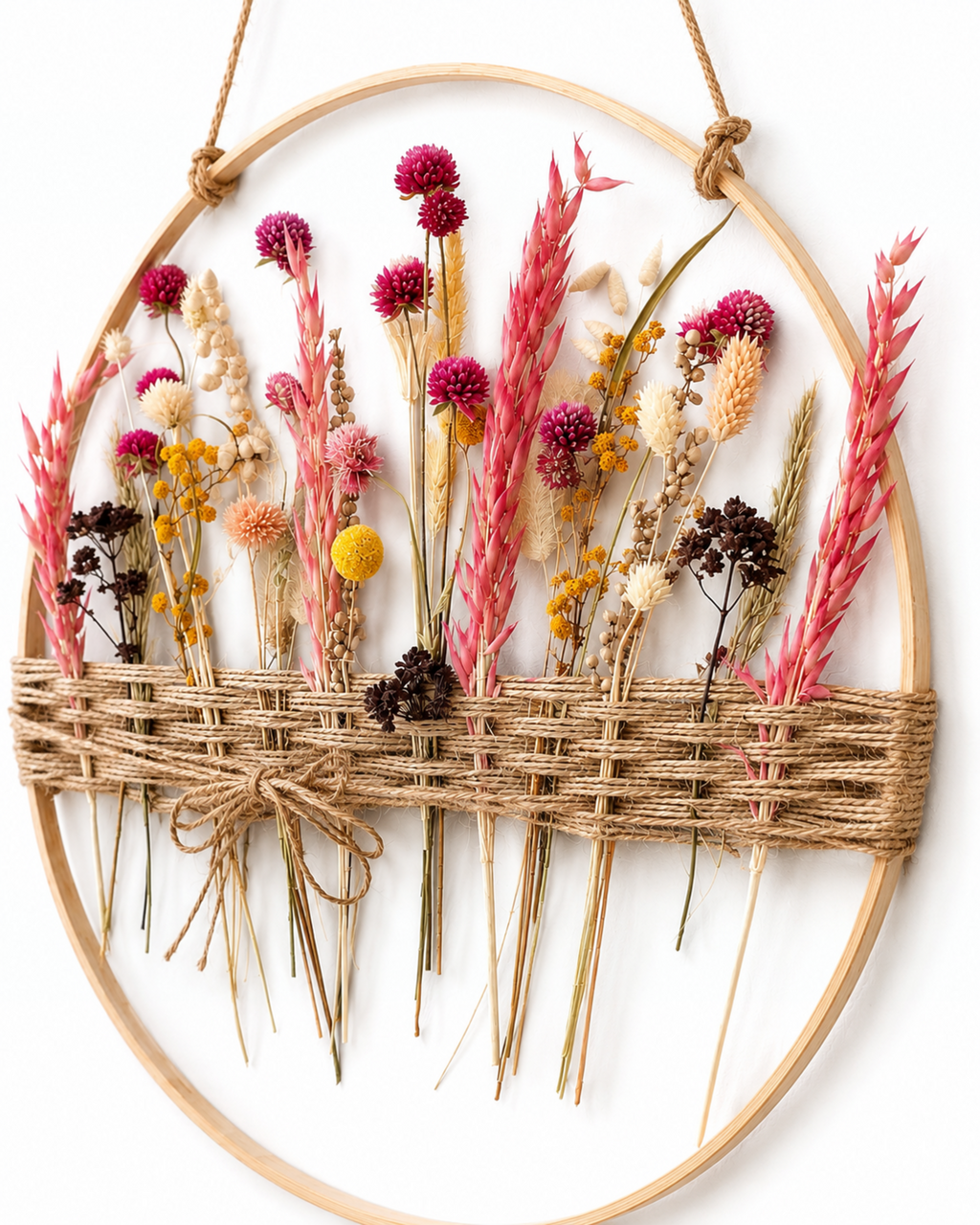 Handmade Botanical Wall Hanging