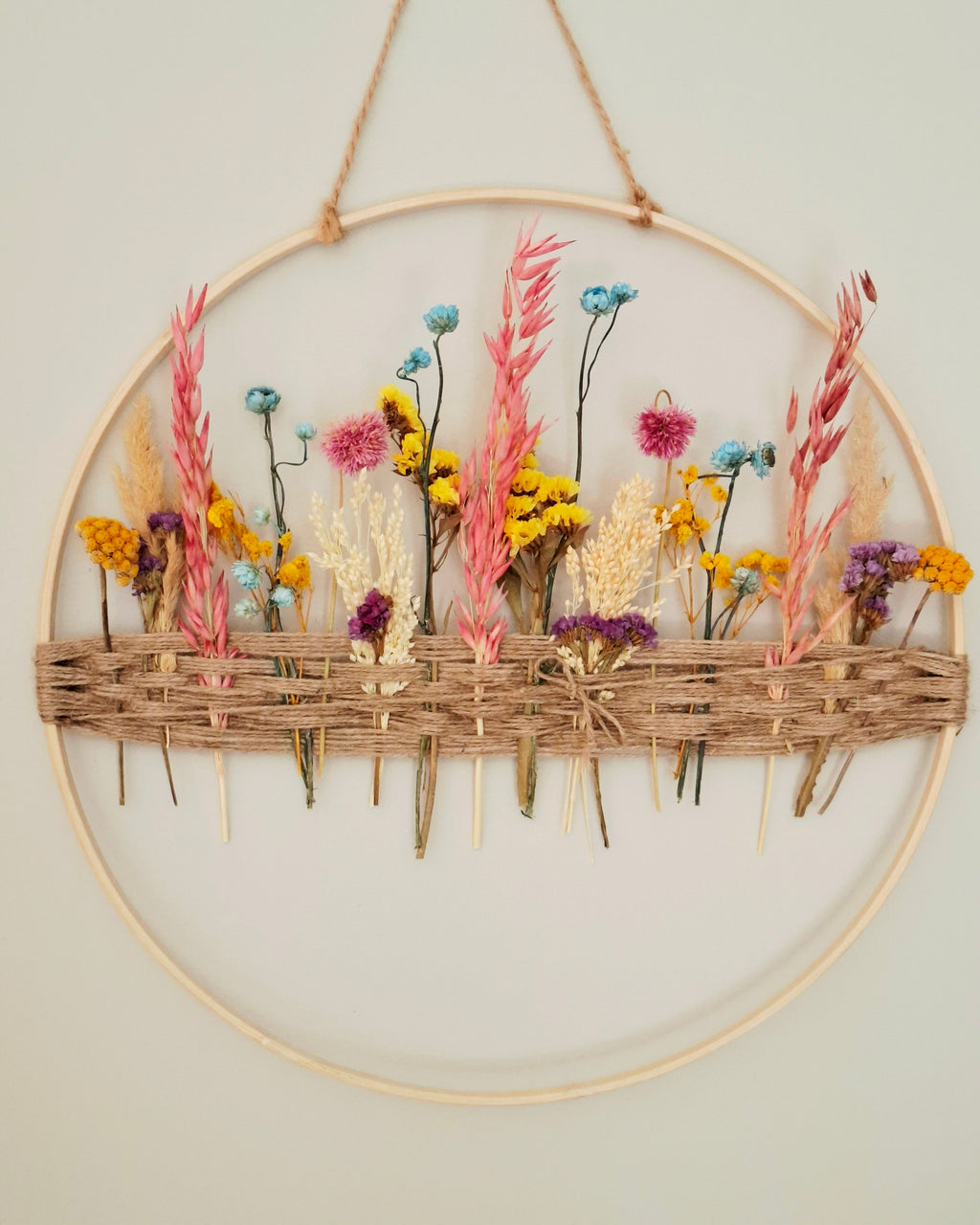 Dried Flower Wall Decor