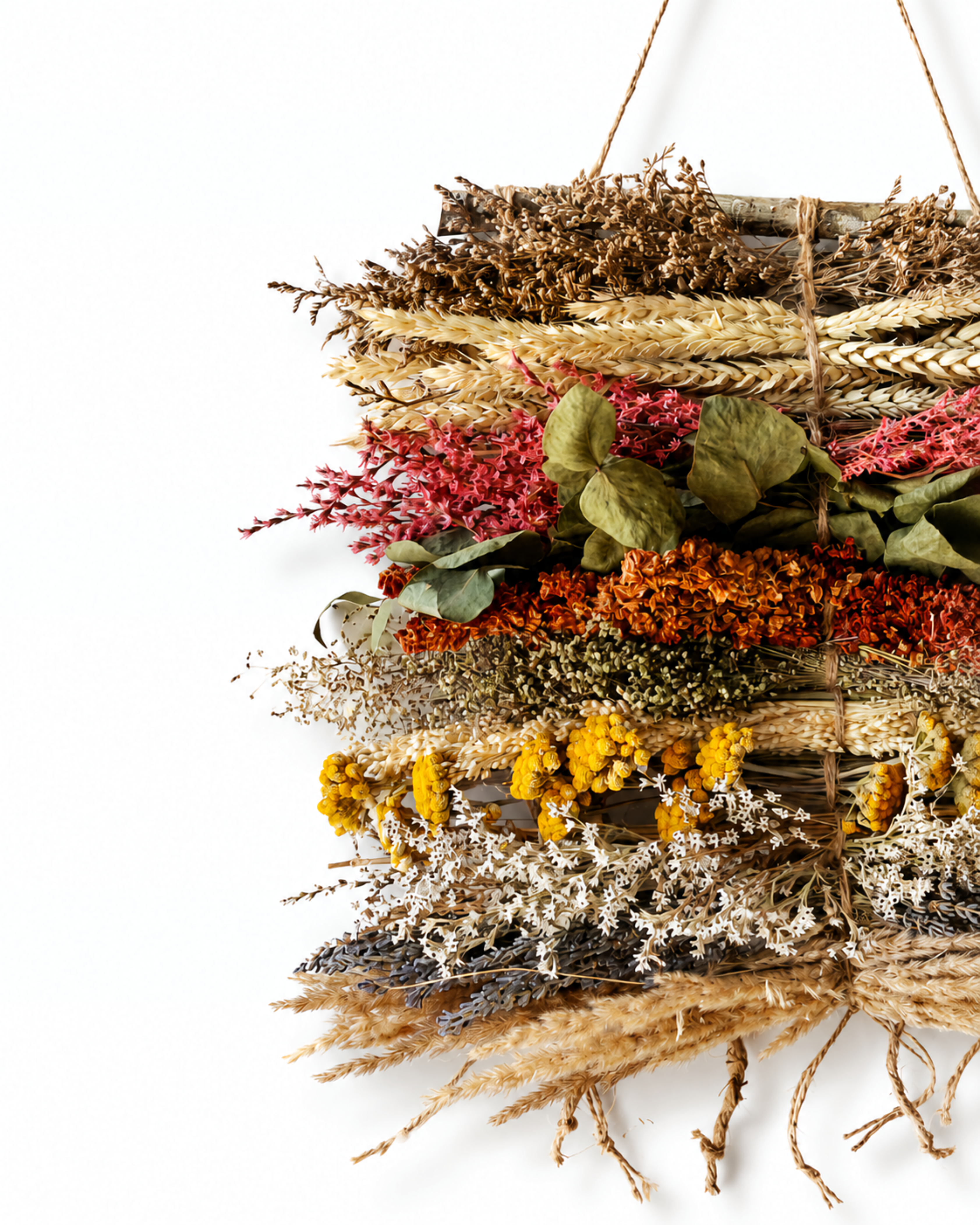 Dried Flower Wall Hanging