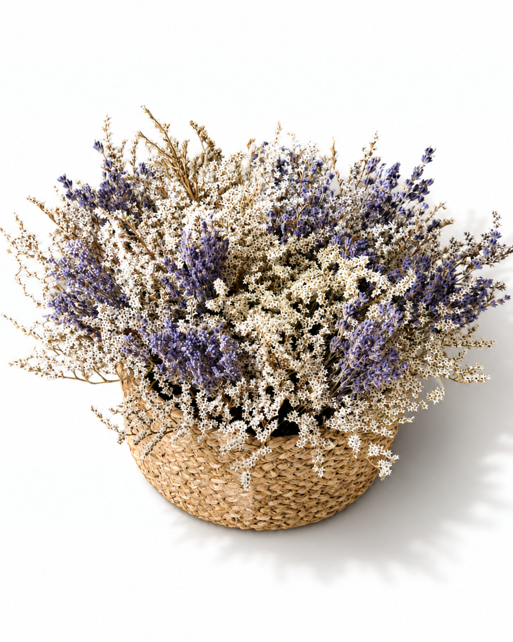Lavender Dried Flower Basket